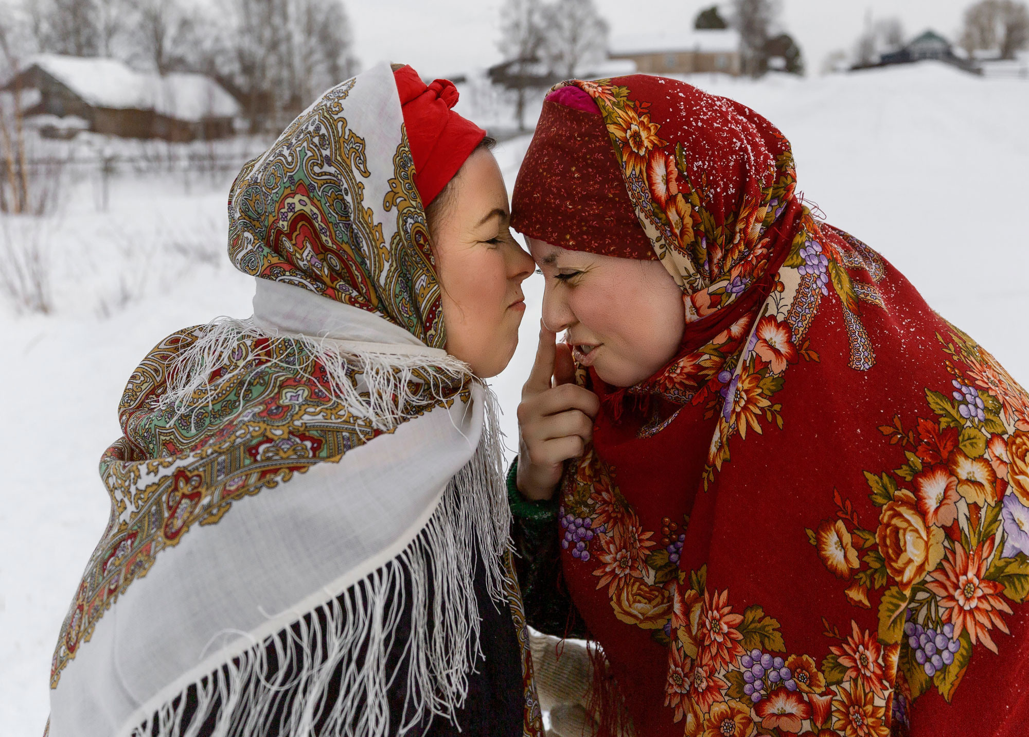 Заговенье на Великий пост. Село Нёнокса. Фотограф — путешественник Светлана Романовская
