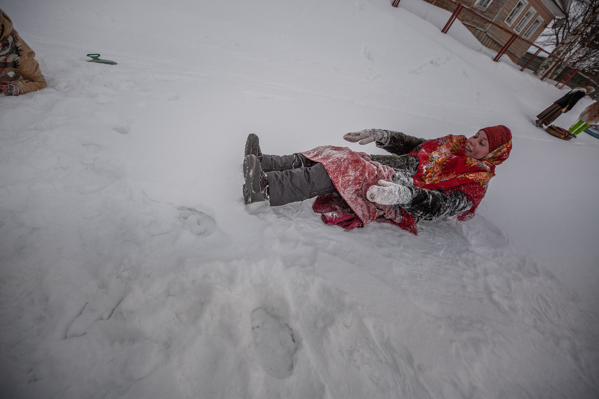 Заговенье на Великий пост. Село Нёнокса. Фотограф — путешественник Светлана Романовская