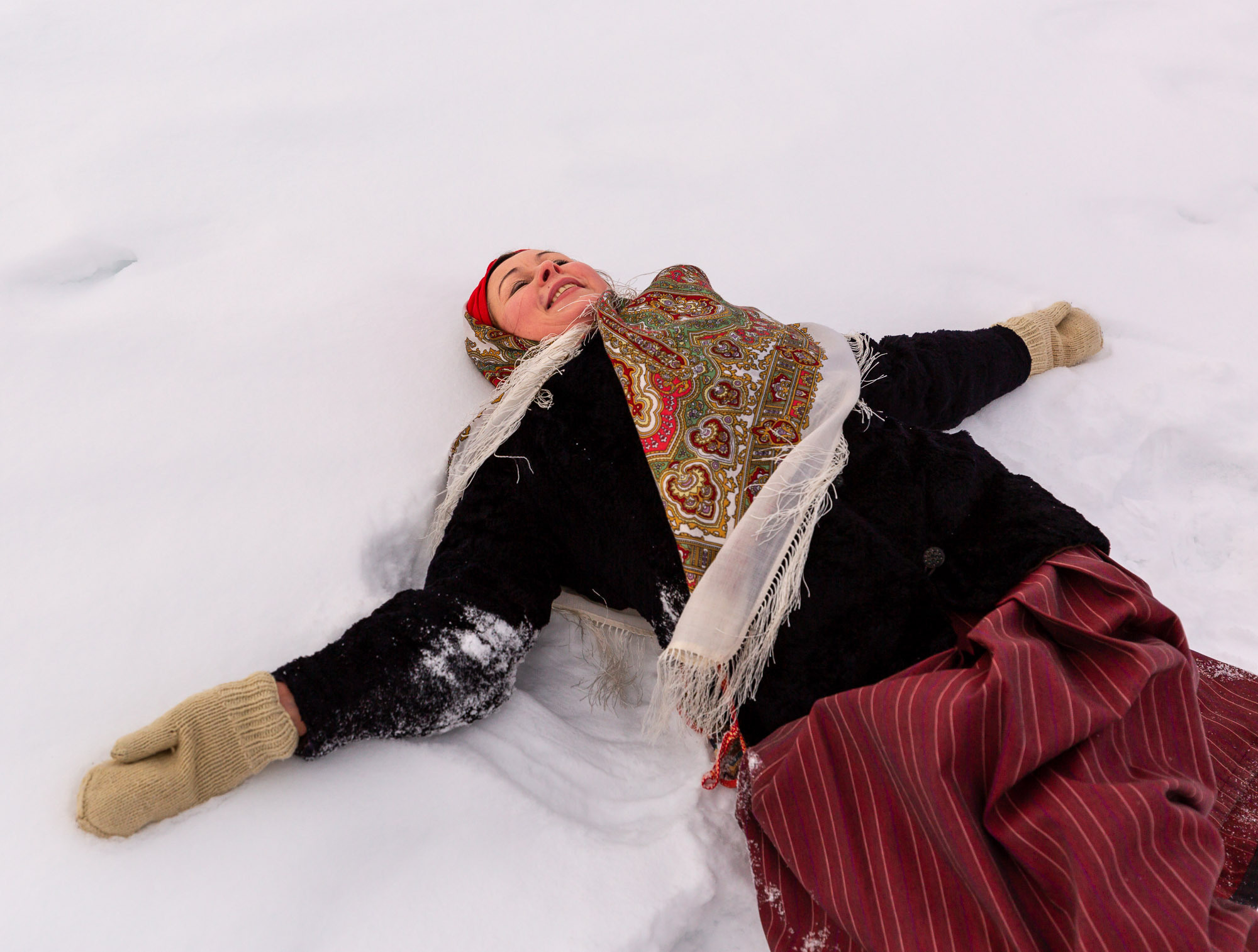 Заговенье на Великий пост. Село Нёнокса. Фотограф — путешественник Светлана Романовская