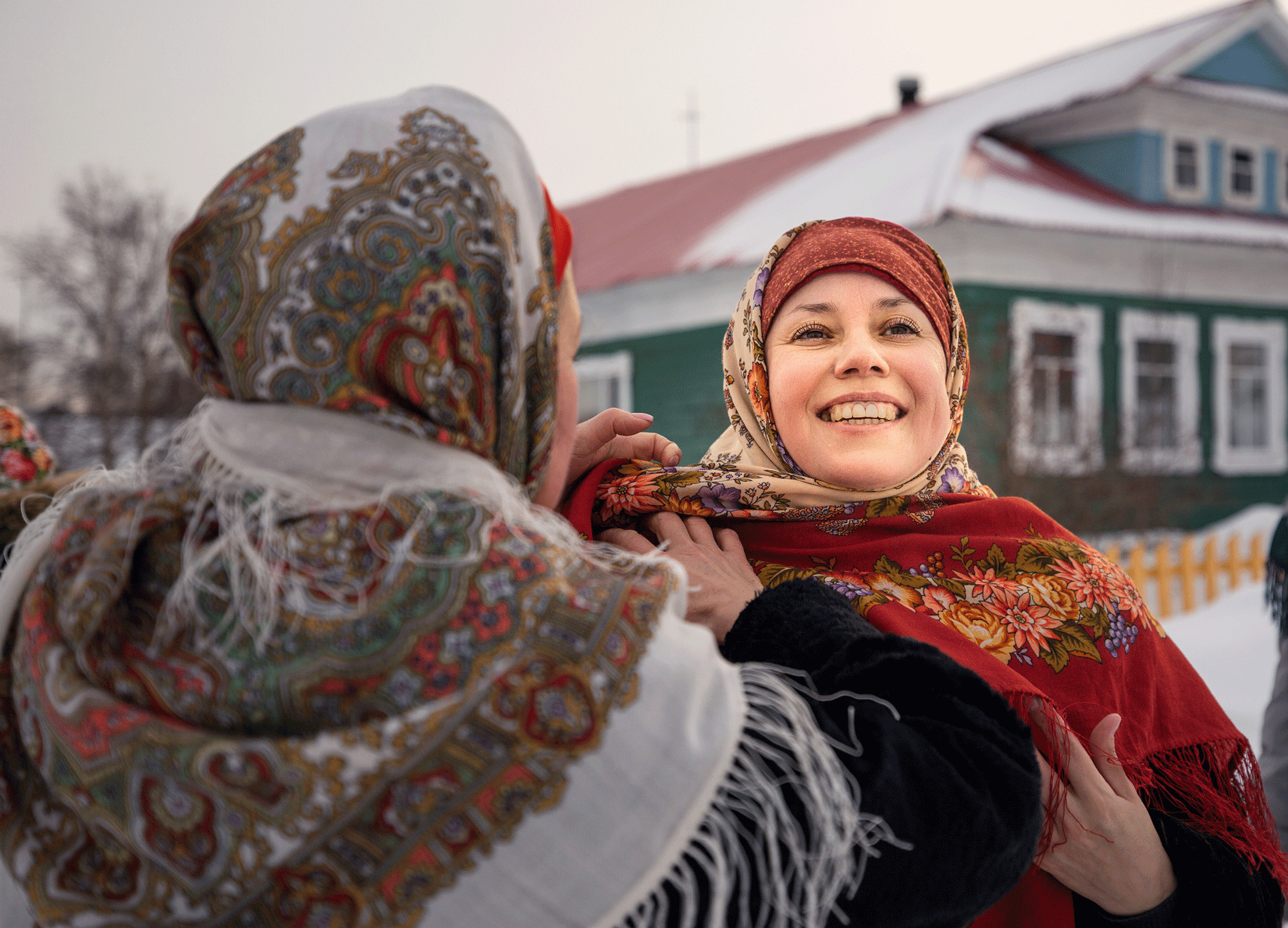 Заговенье на Великий пост. Село Нёнокса. Фотограф — путешественник Светлана Романовская