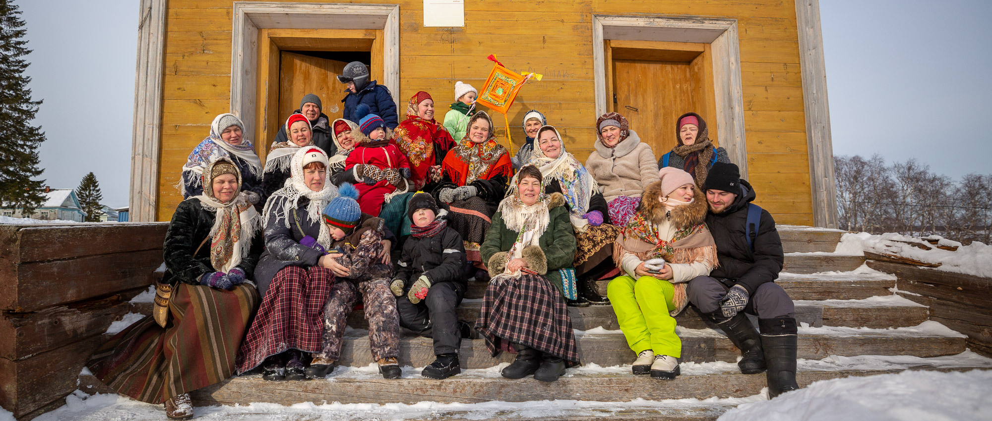 Заговенье на Великий пост. Село Нёнокса. Фотограф — путешественник Светлана Романовская