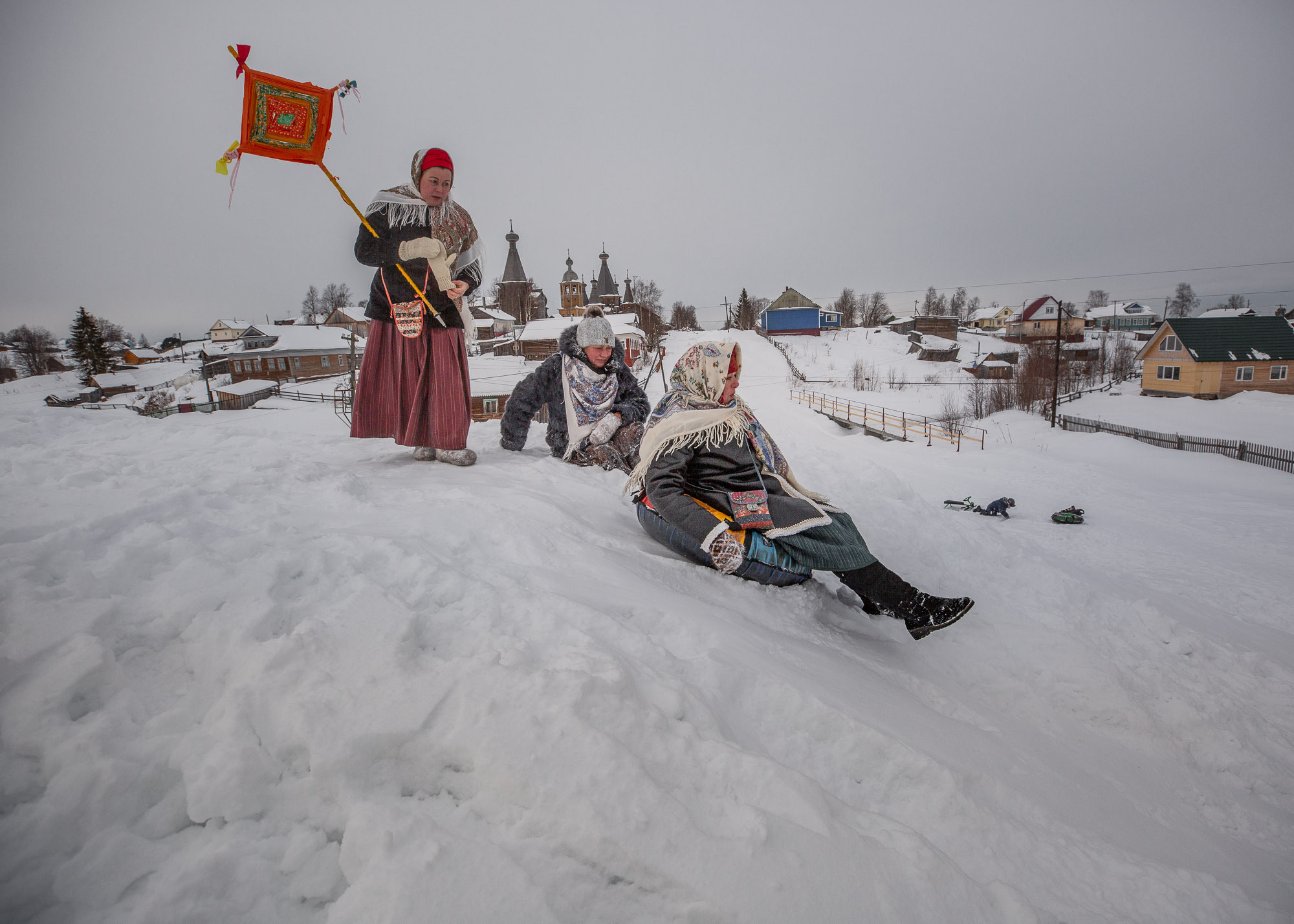 Заговенье на Великий пост. Село Нёнокса. Фотограф — путешественник Светлана Романовская