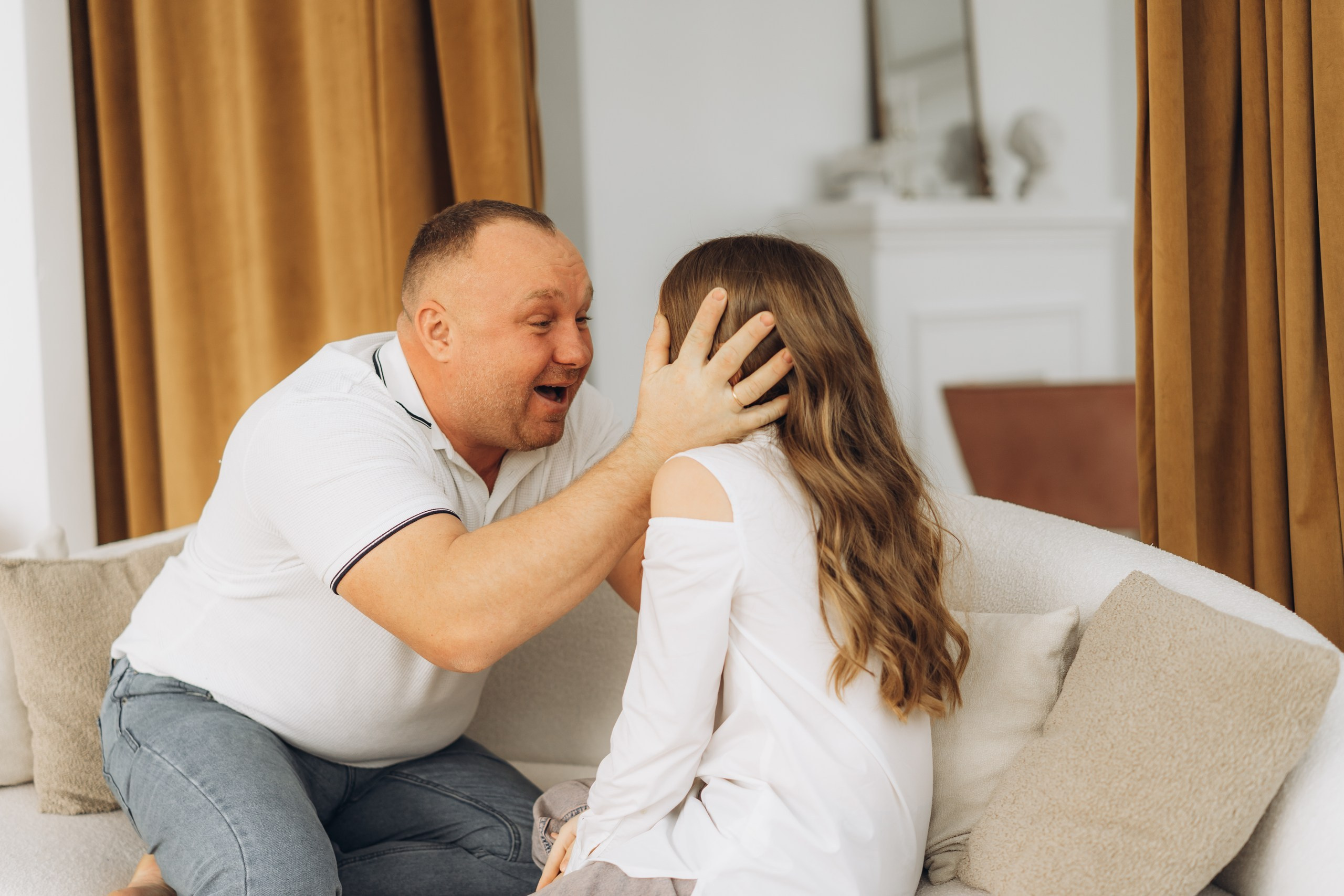 Семейная съемка в студии. Фотограф Екатеринбург Кокшарова Александра