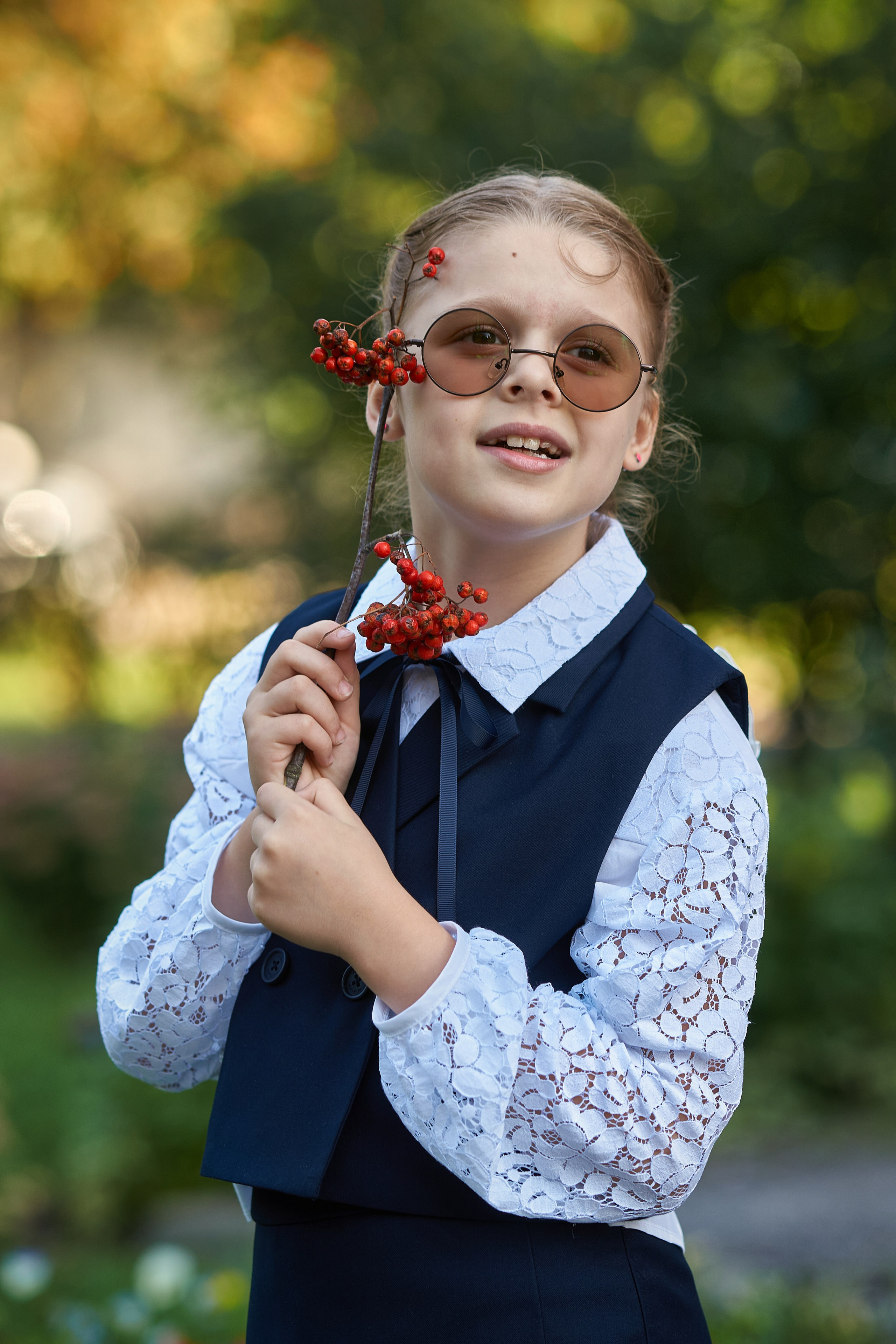 Первоклассница. Фотограф Владимир Артамонов