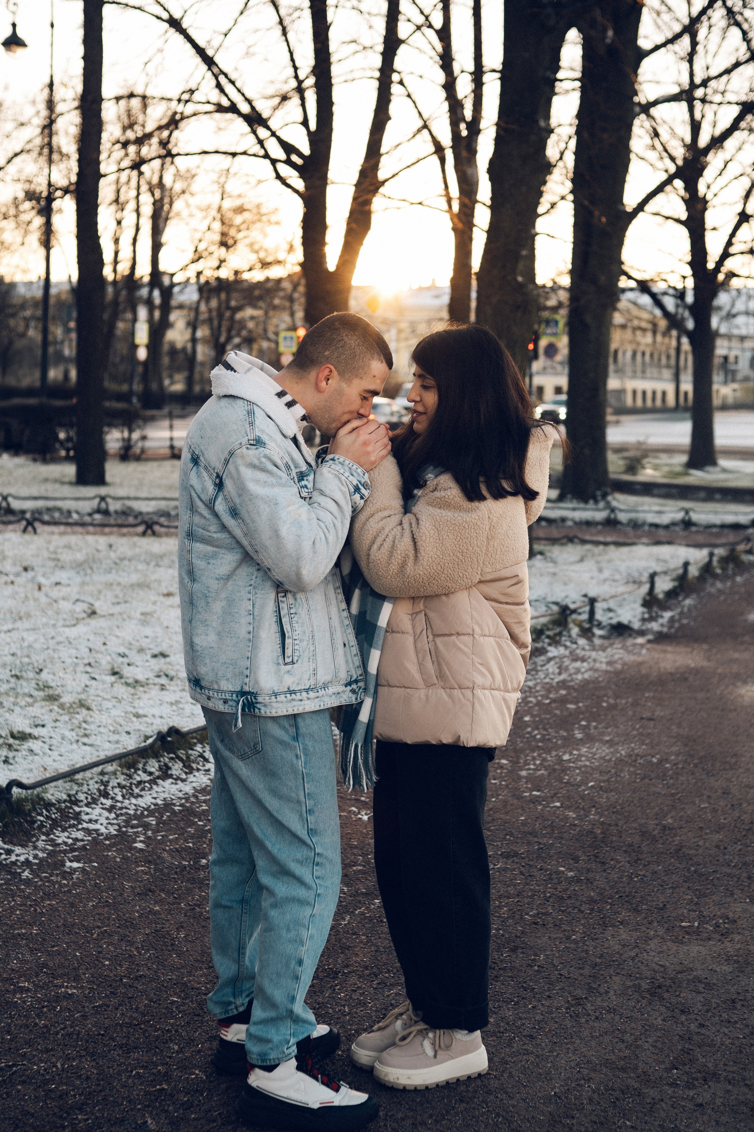 От Дворцовой к Исаакиевскому (зима). Фотограф в Санкт-Петербурге Кристина Брянская