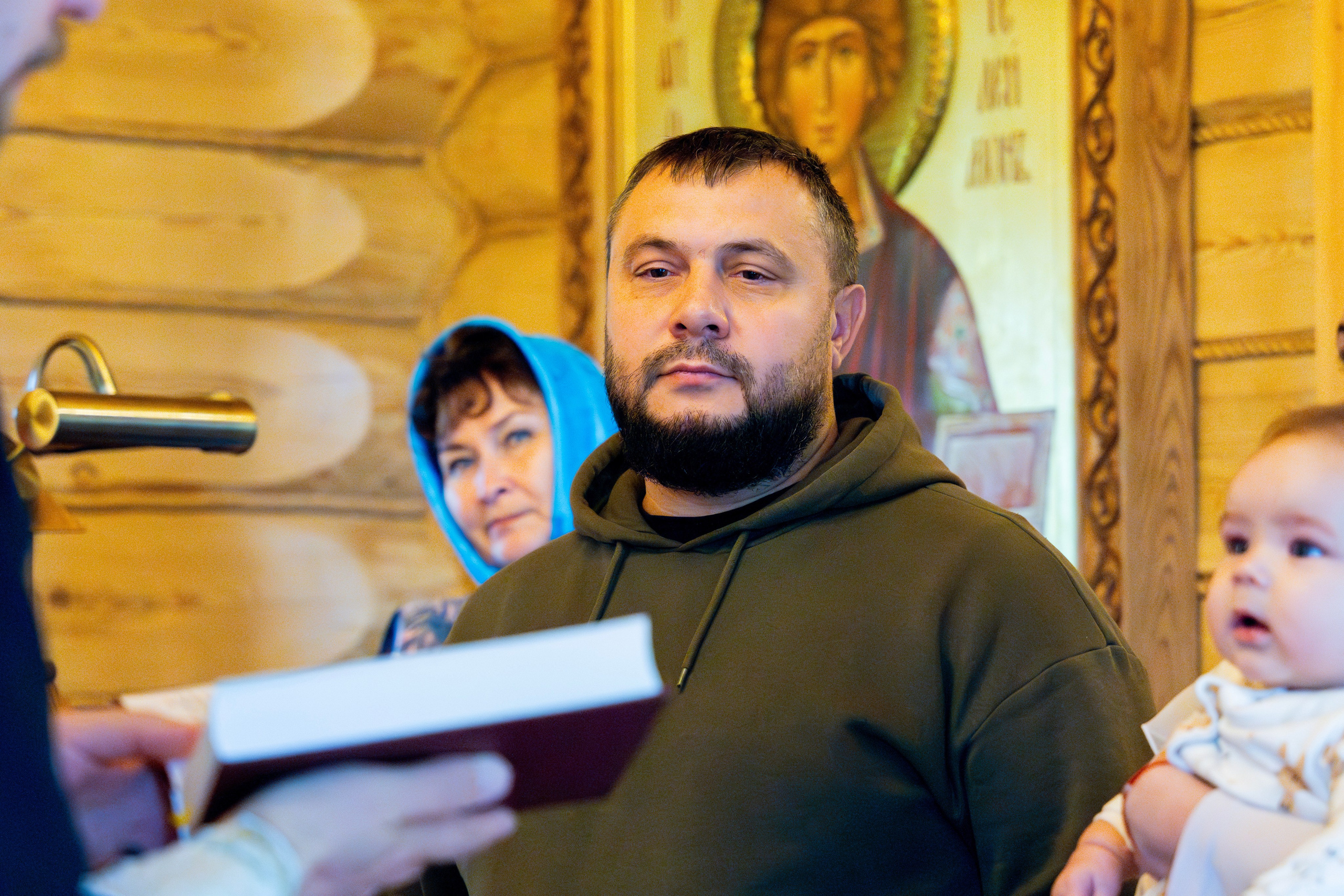 Крещение Ильи. Фотограф Юлия Попова