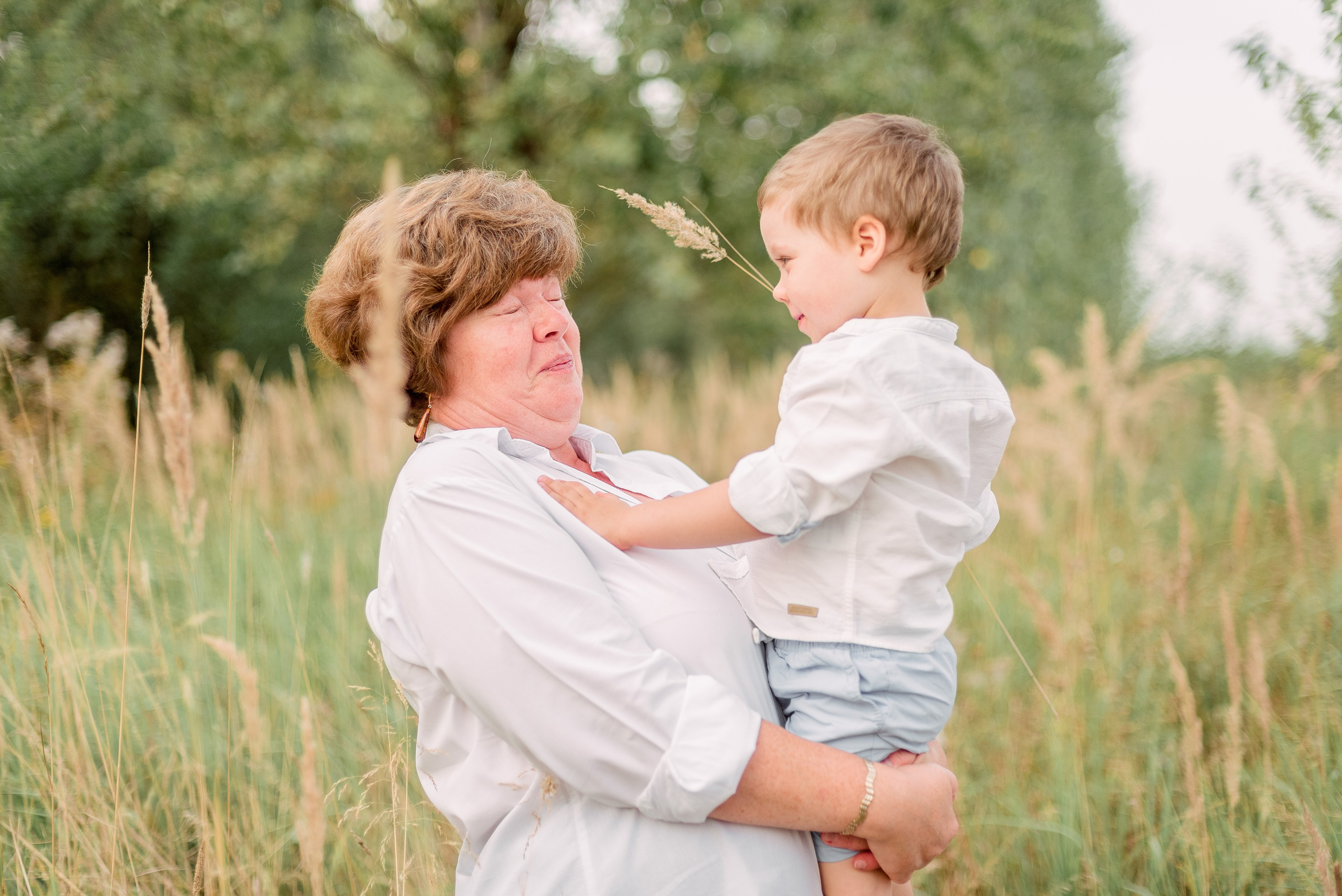 В поле. Фотограф Юлия Попова
