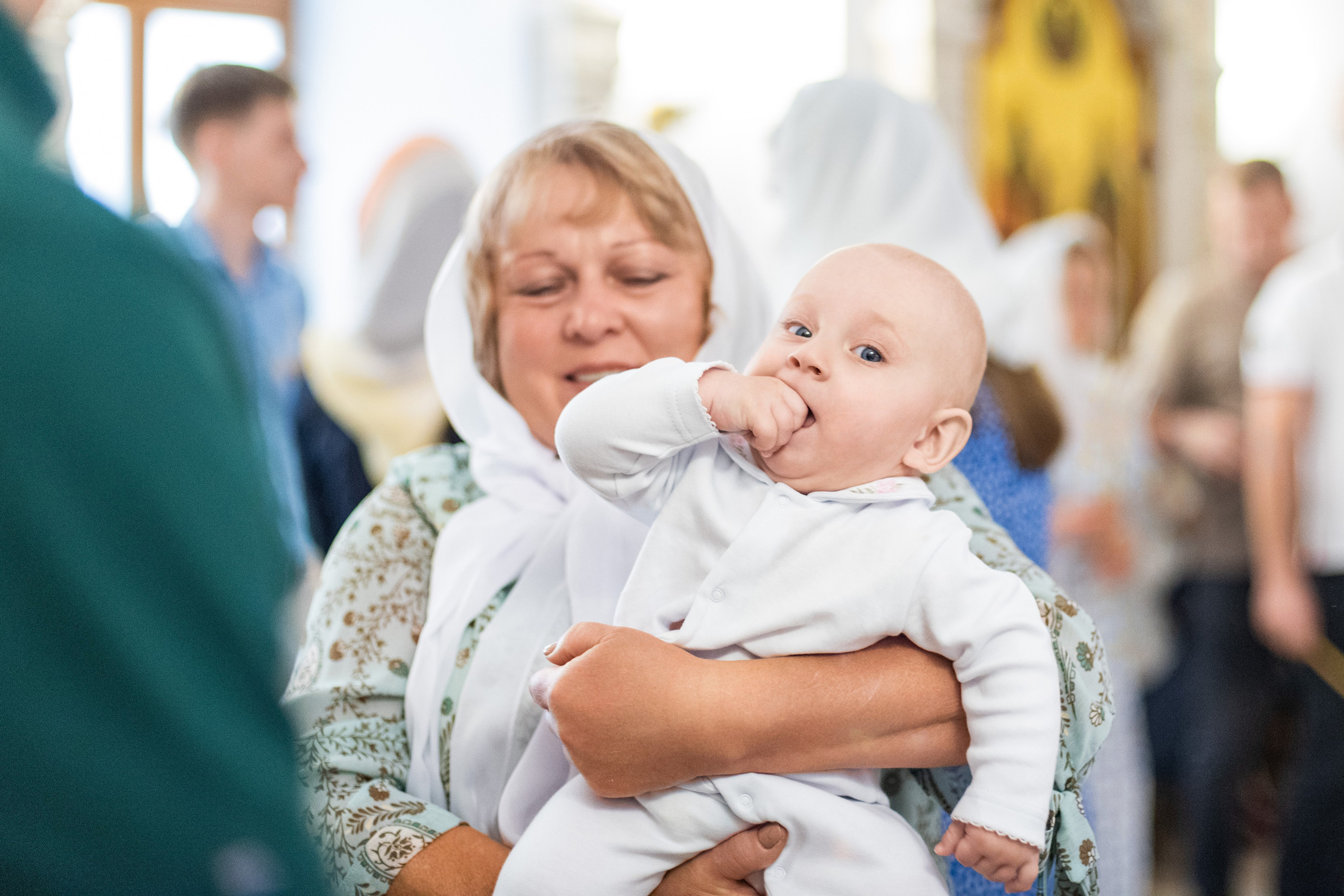 Крещении Ксении. Фотограф Юлия Попова
