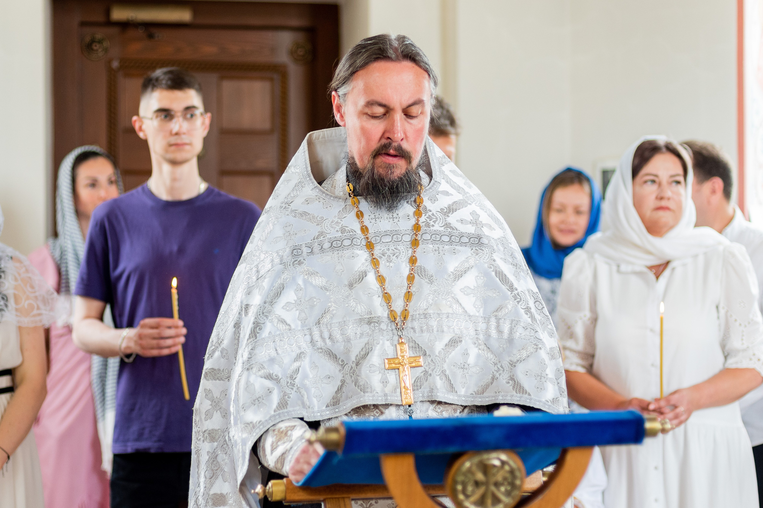 Крещение Ники. Фотограф Юлия Попова