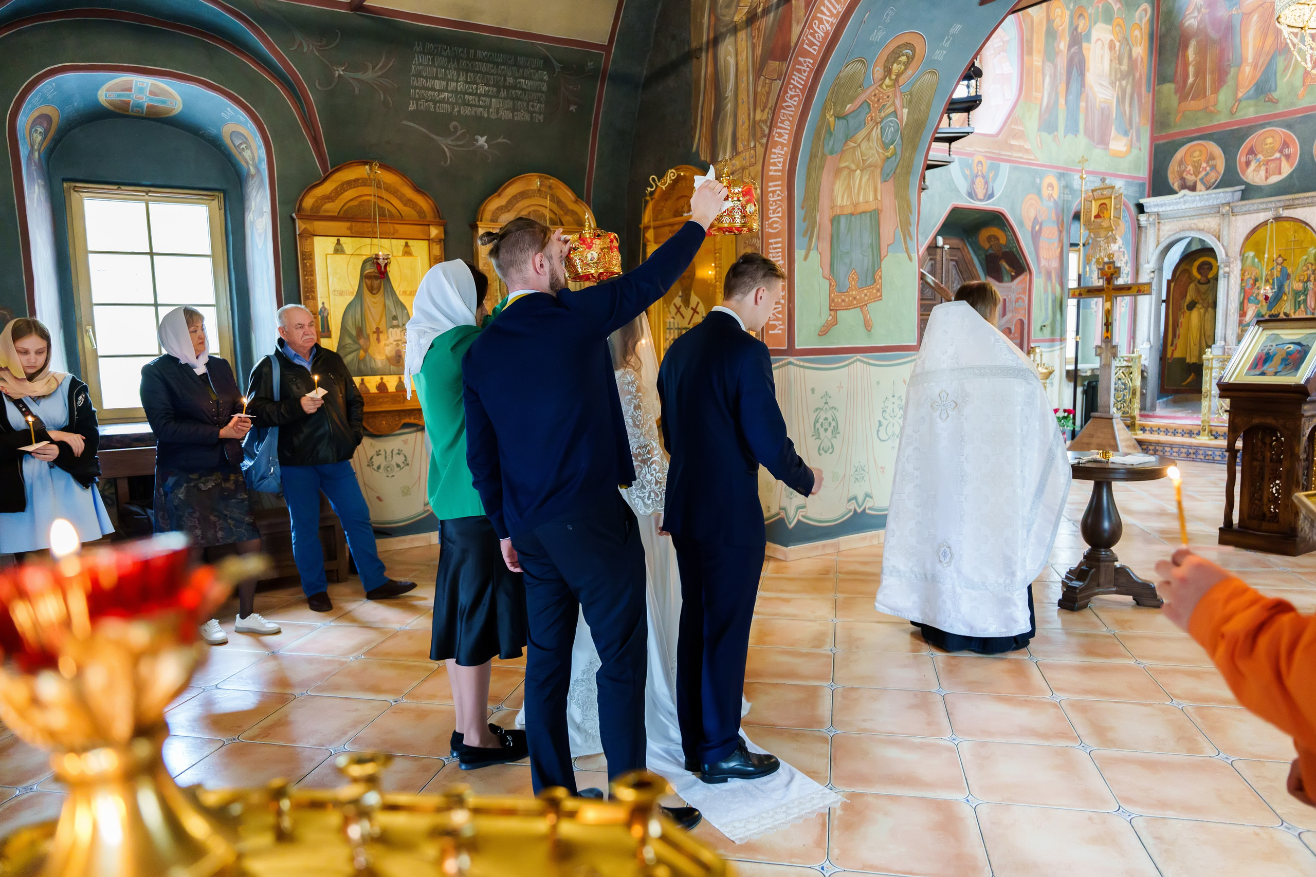 Венчание. Фотограф Юлия Попова