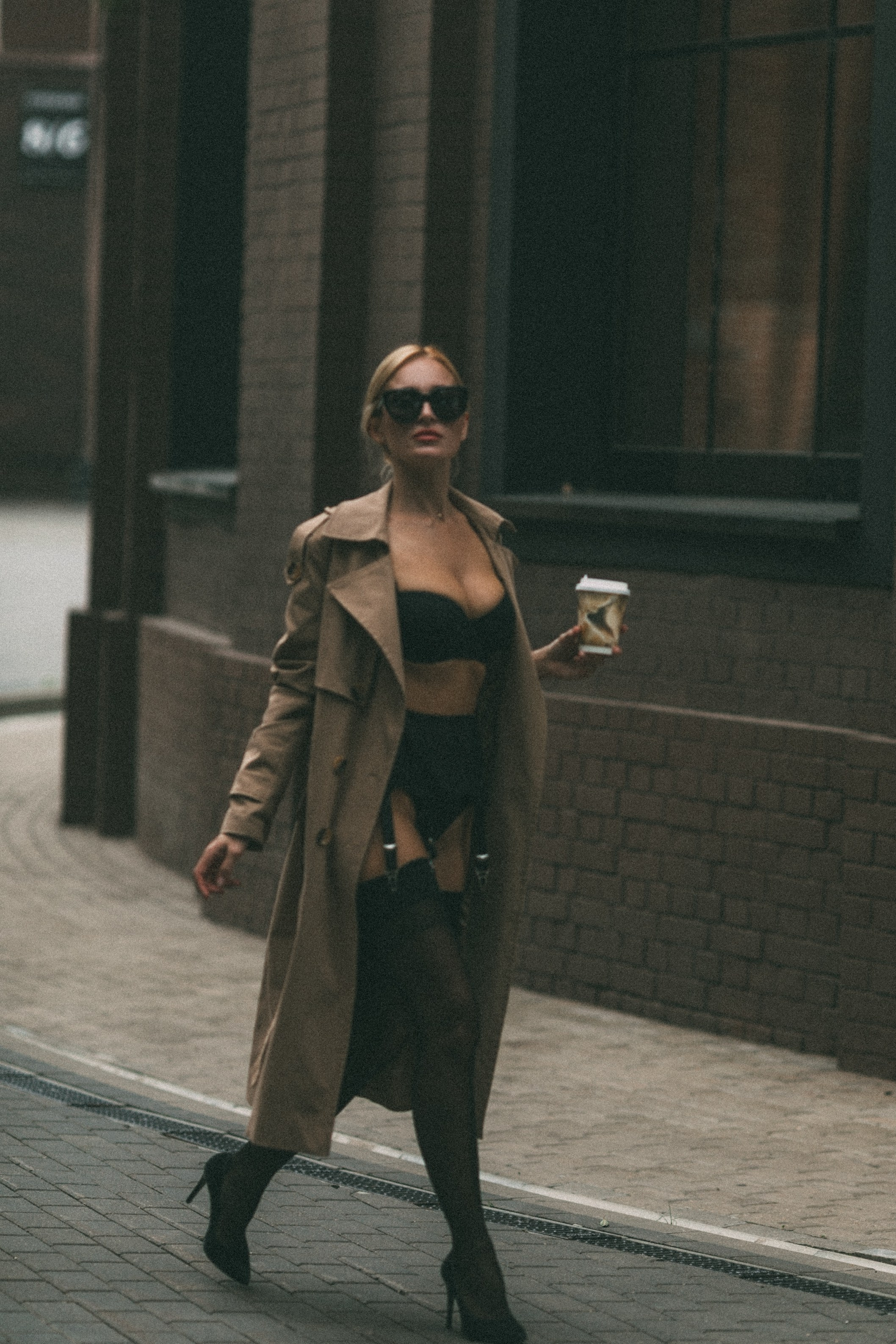 Улица & природа. Модель Москва каталожная и творческая съемка Anna Antlers