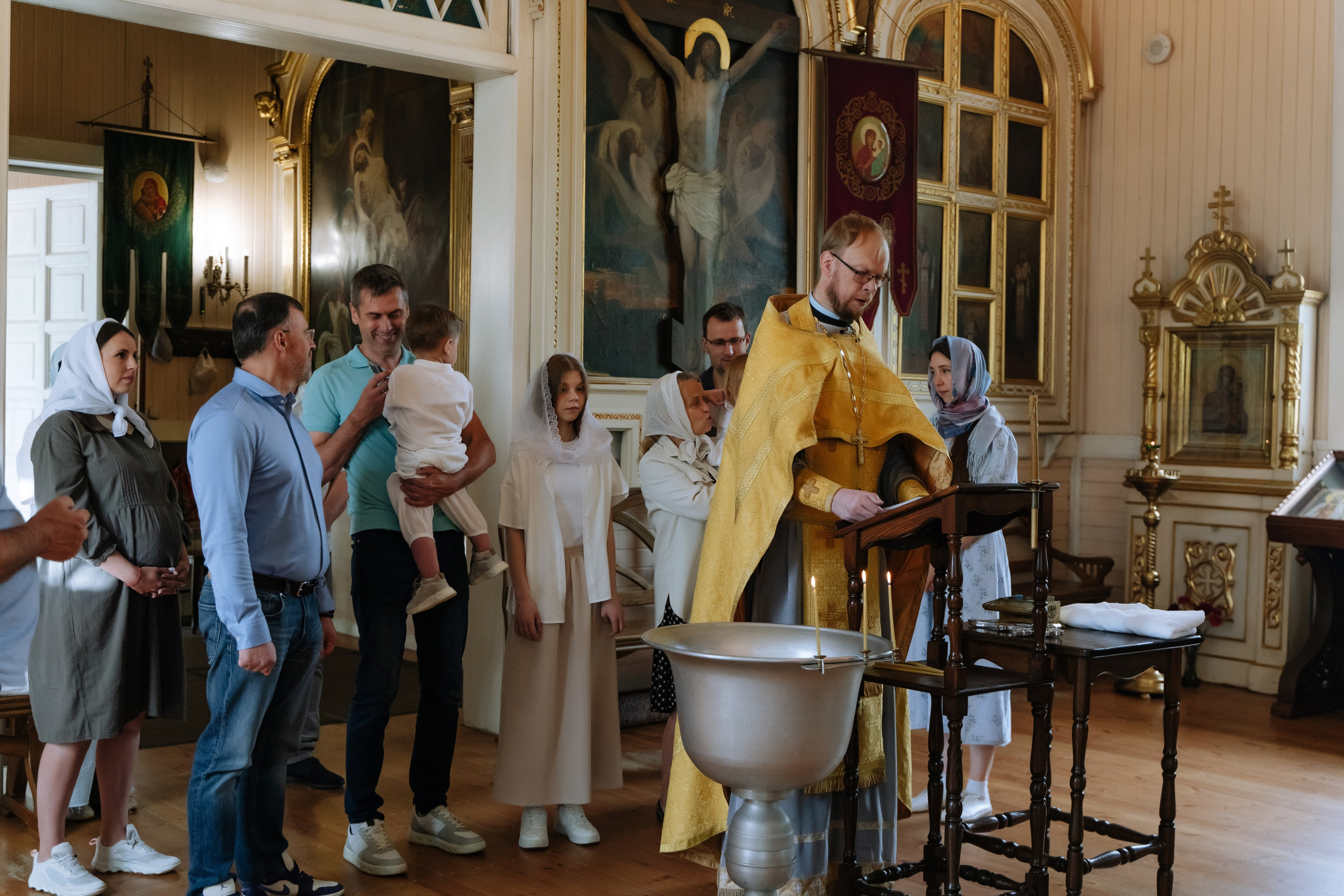 Крещение. Фотограф Санкт-Петербург