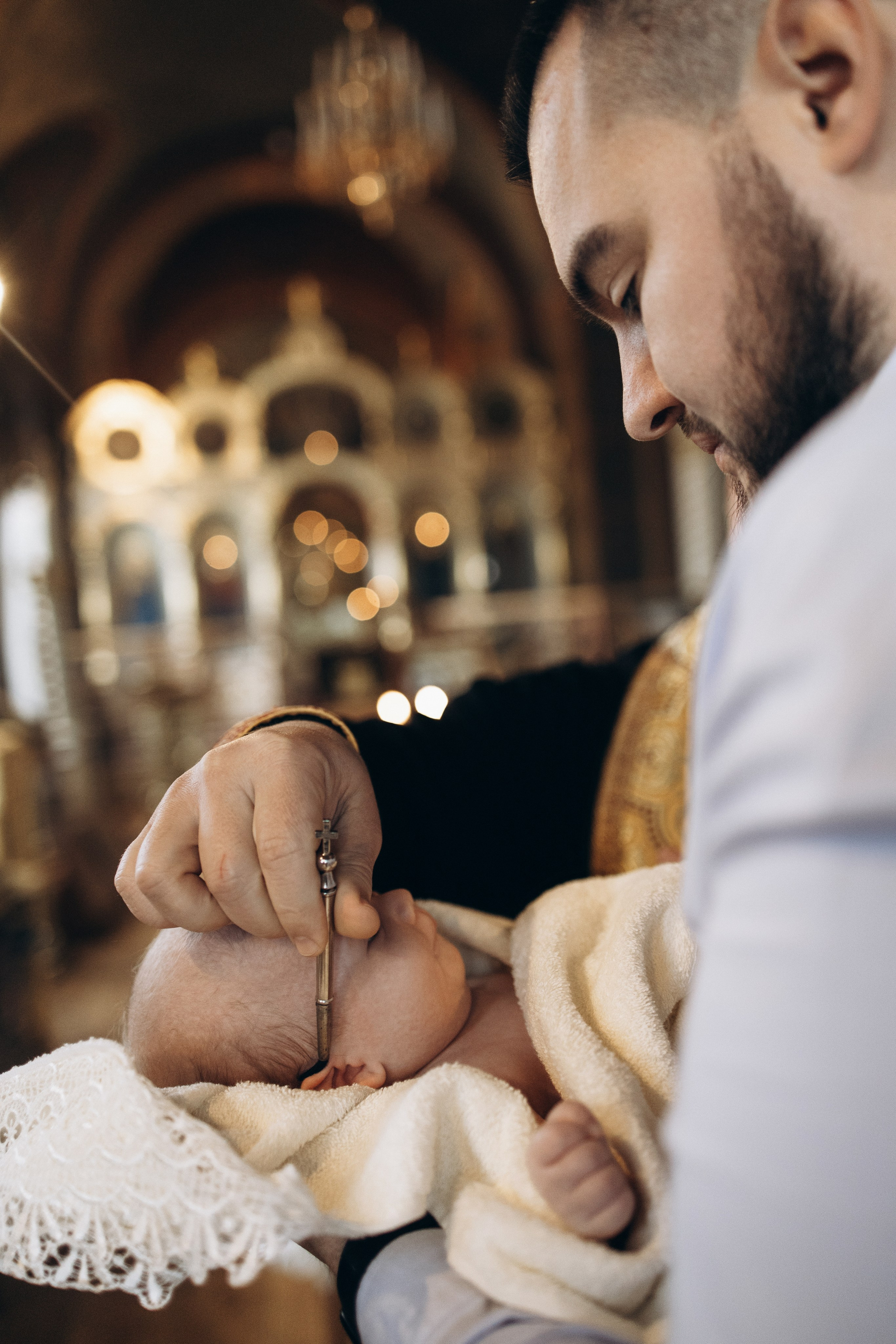 Крещение Софии. Самый теплый фотограф в Краснодаре Рябоконь Ксения