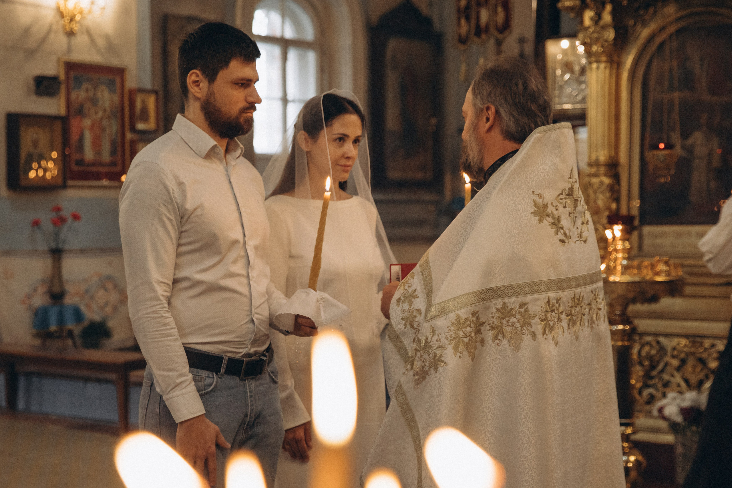 Венчание. Семейный фотограф в Москве и Королеве Евгения Баукова