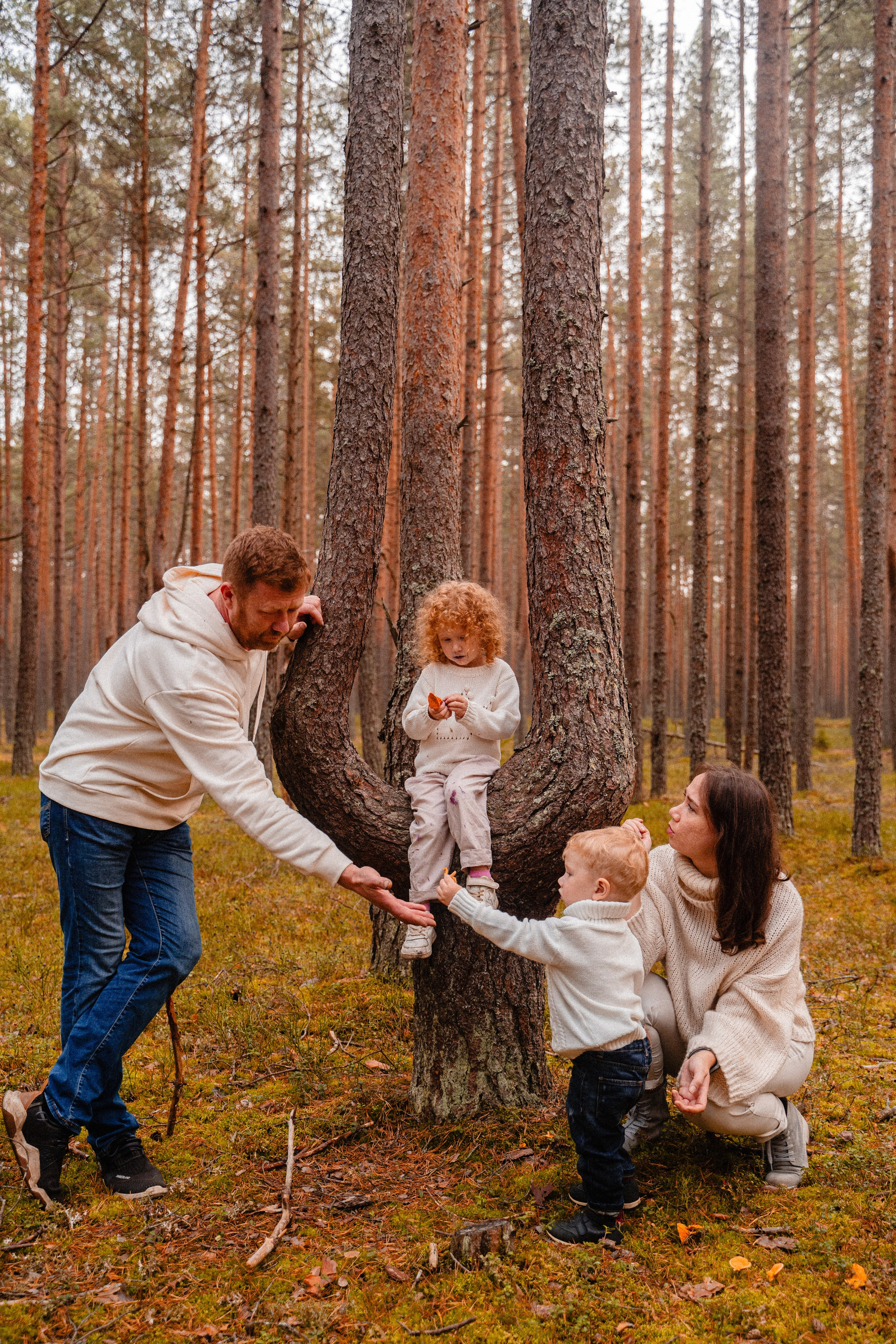 Осенью в лесу!. Бренд и контентные фотосессии, портреты и лавстори в Санкт-Петербурге