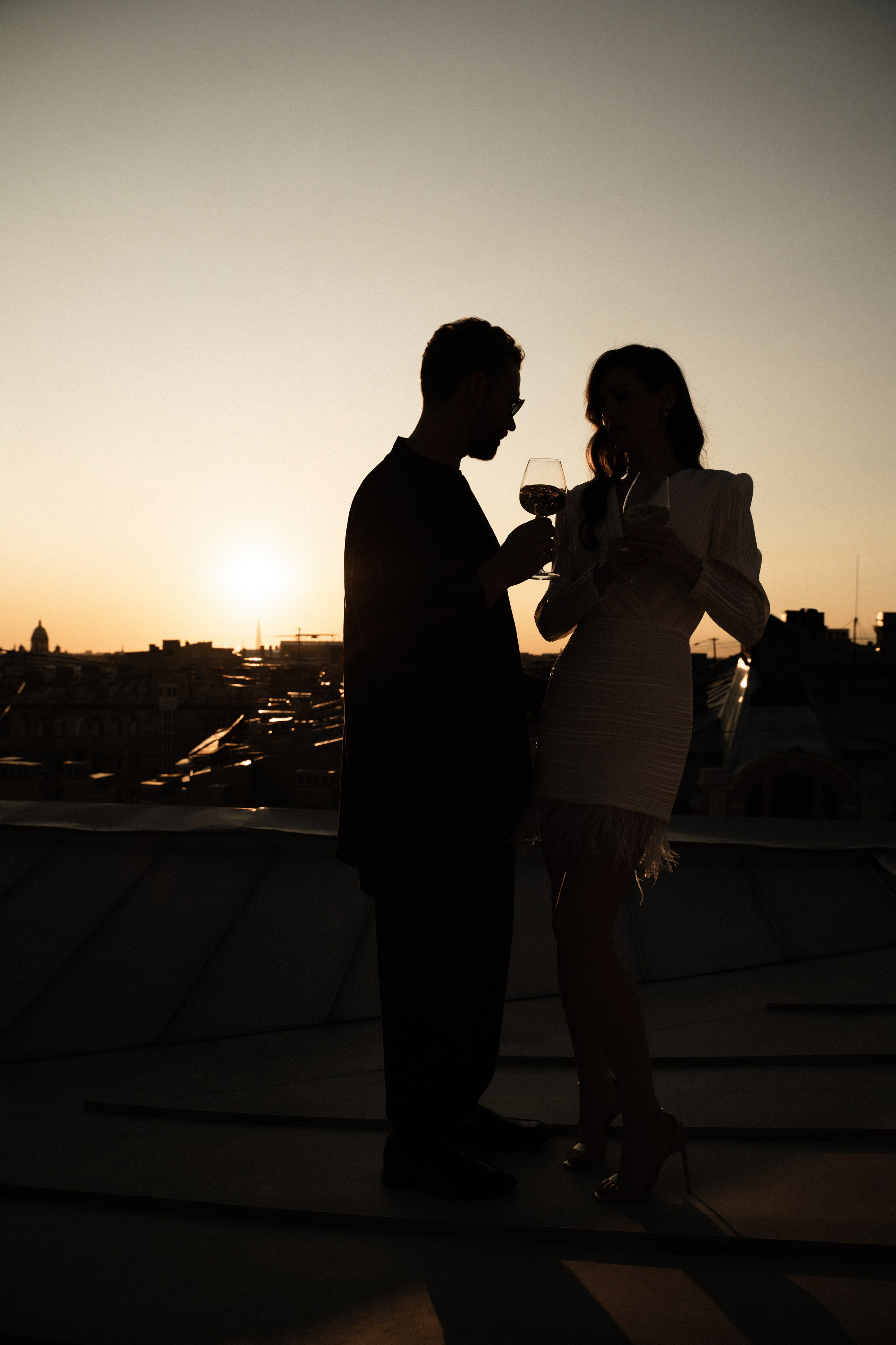 Питерские крыши. Свадебный фотограф в Сургуте