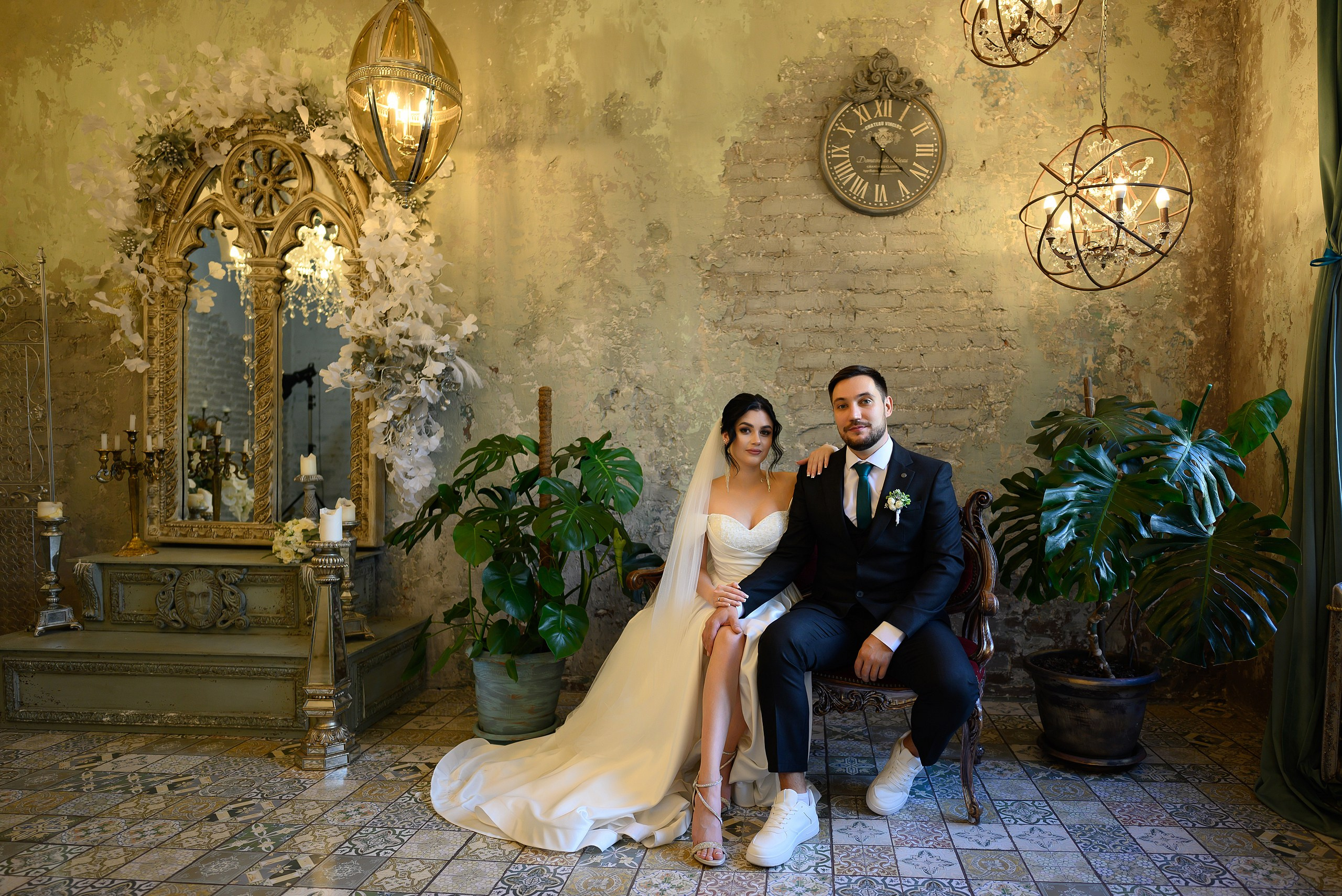 Жених и невеста в студии "Готика" Краснодар.