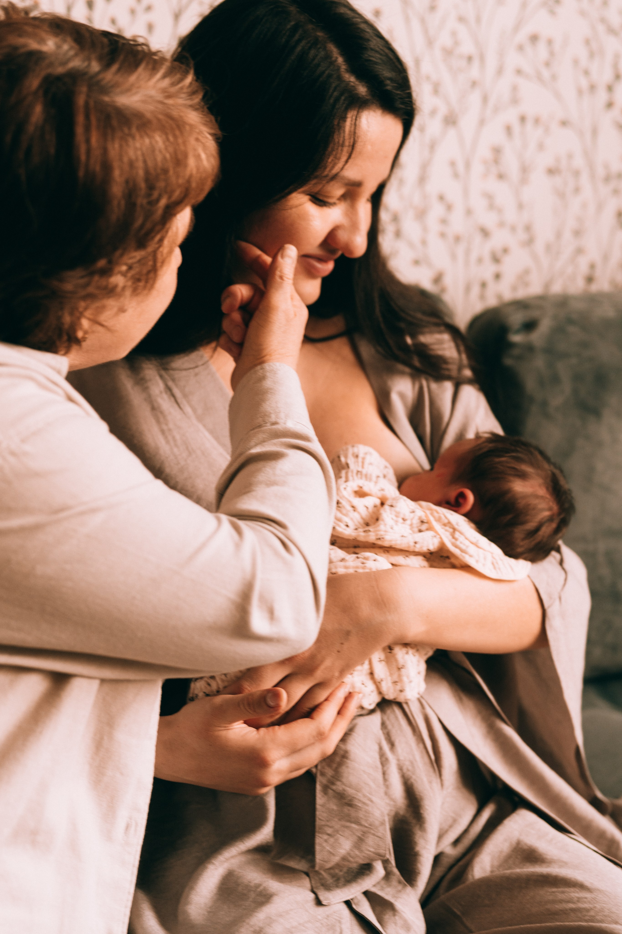 Эмилии 10 дней. Семейный, ньюборн фотограф, фотограф на роды в Москве, Виктория Тюльдюкова
