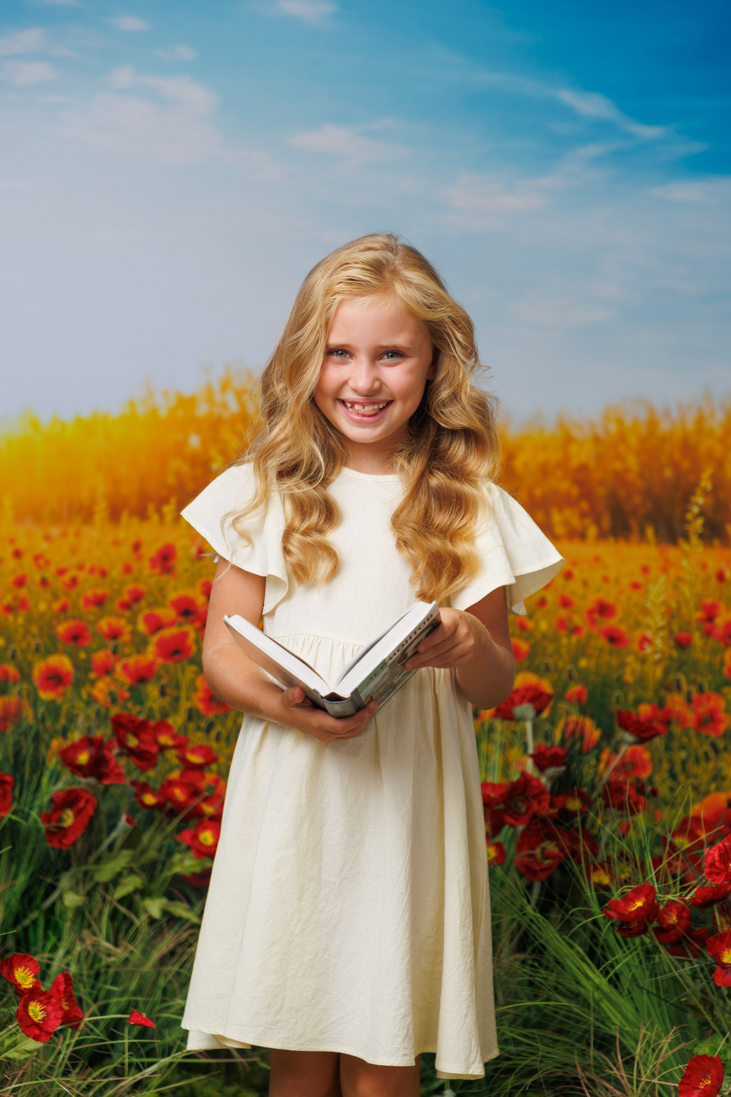 Маки. Детская фотостудия Москва