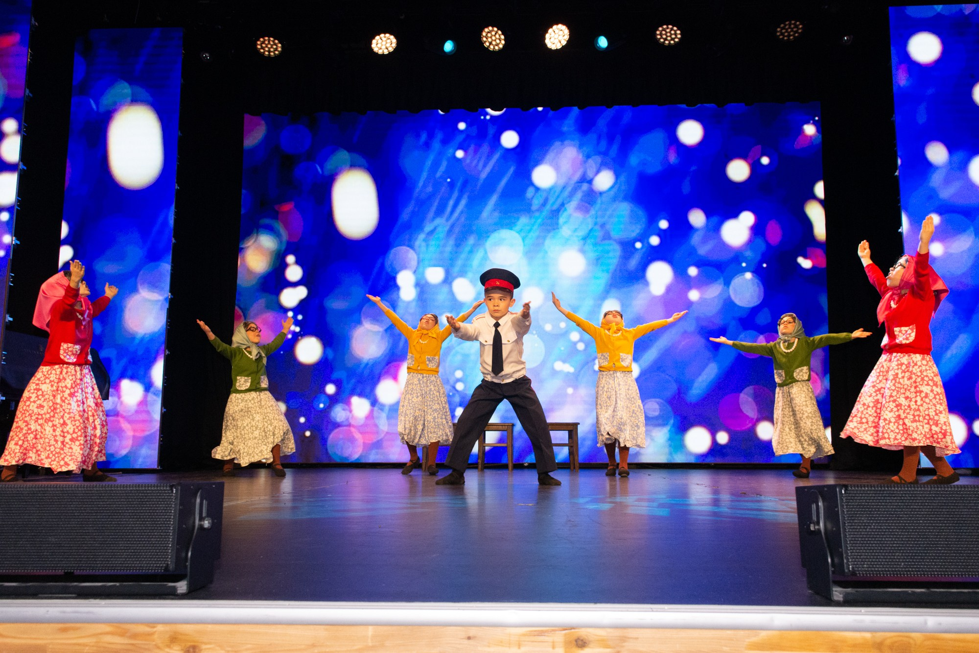 Отчетный концерт в детской филармонии. Фотограф Максим Буряк