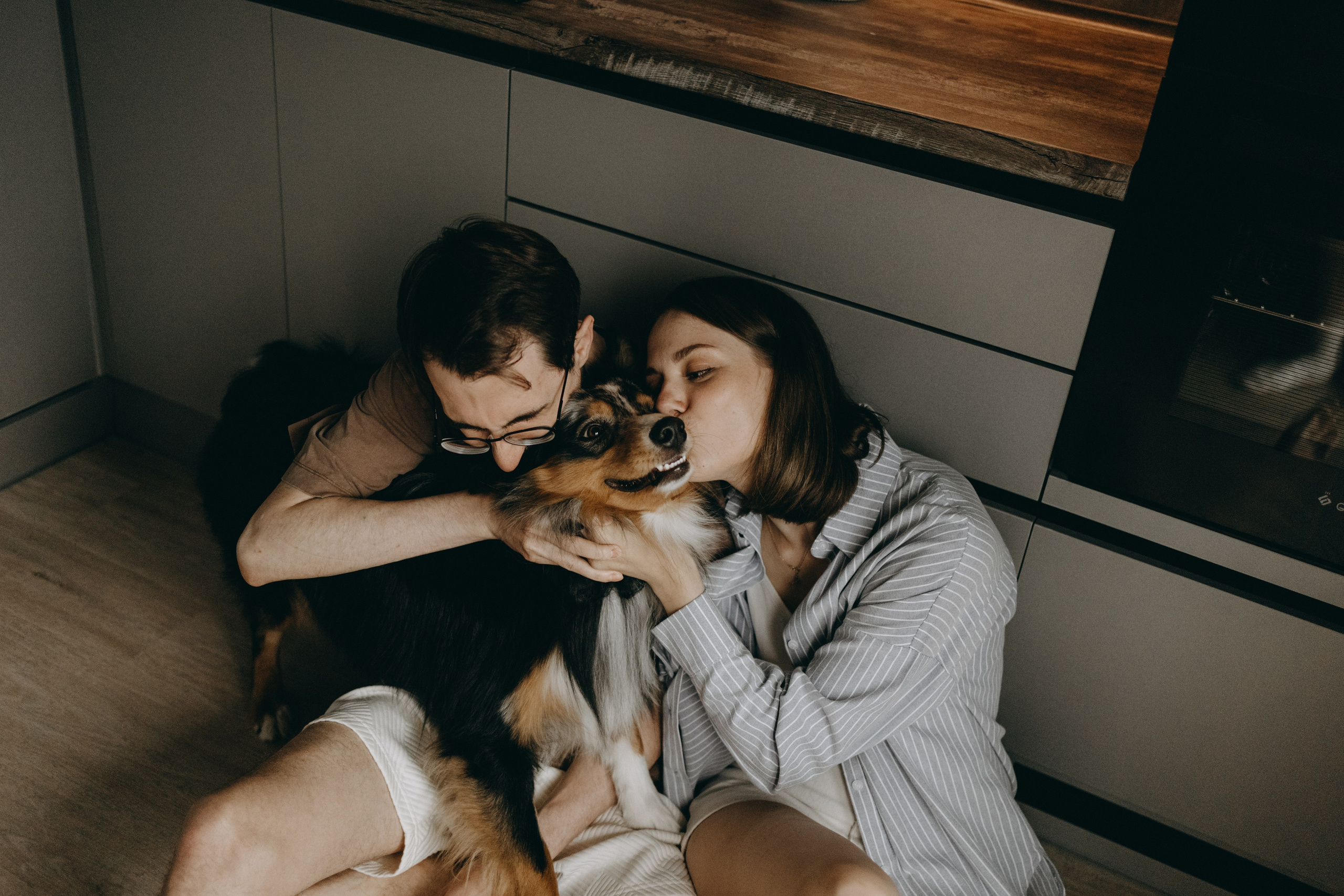 Настя, Никита и их Гром и Мяу. Фотограф — Анималист | Санкт-Петербург