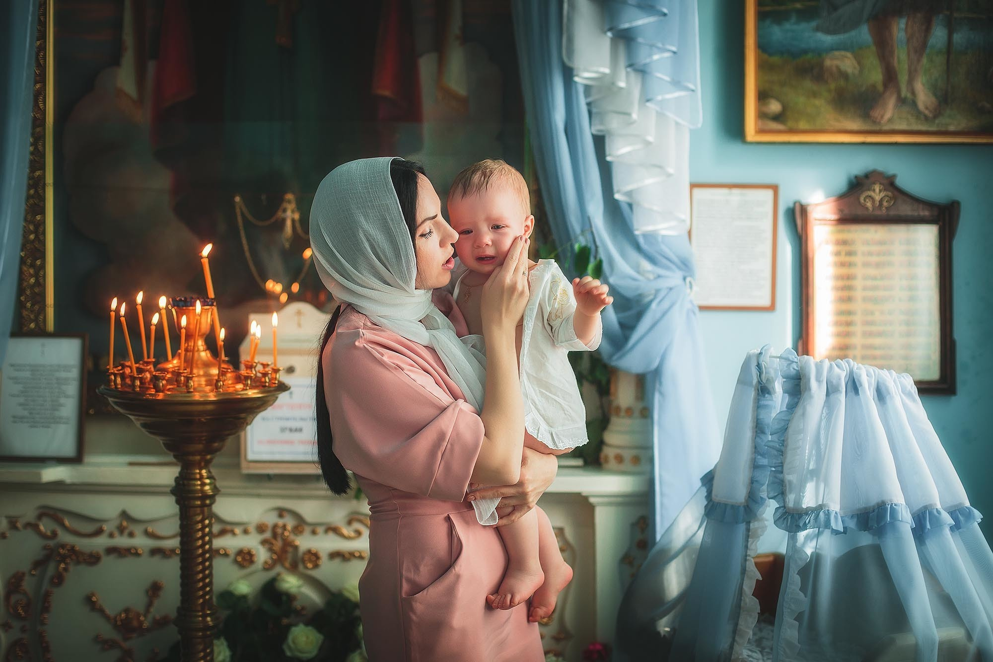 Крещение Краснодар. Семейный и детский фотограф в Сочи Наталья Вербицкая