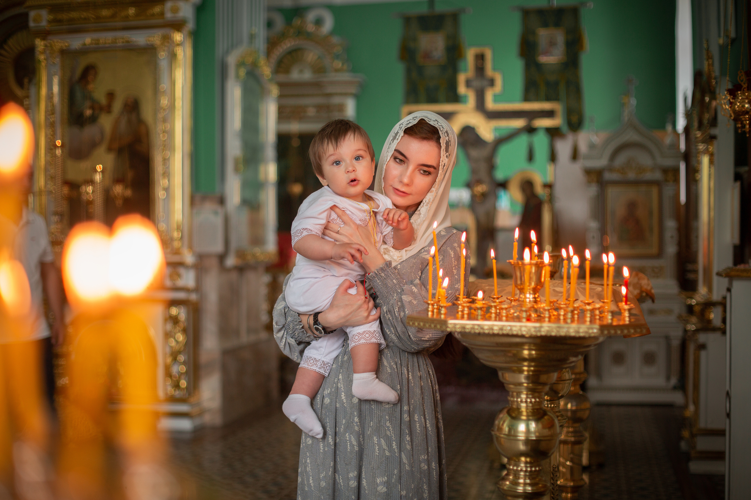 Крещение Краснодар. Семейный и детский фотограф в Сочи Наталья Вербицкая