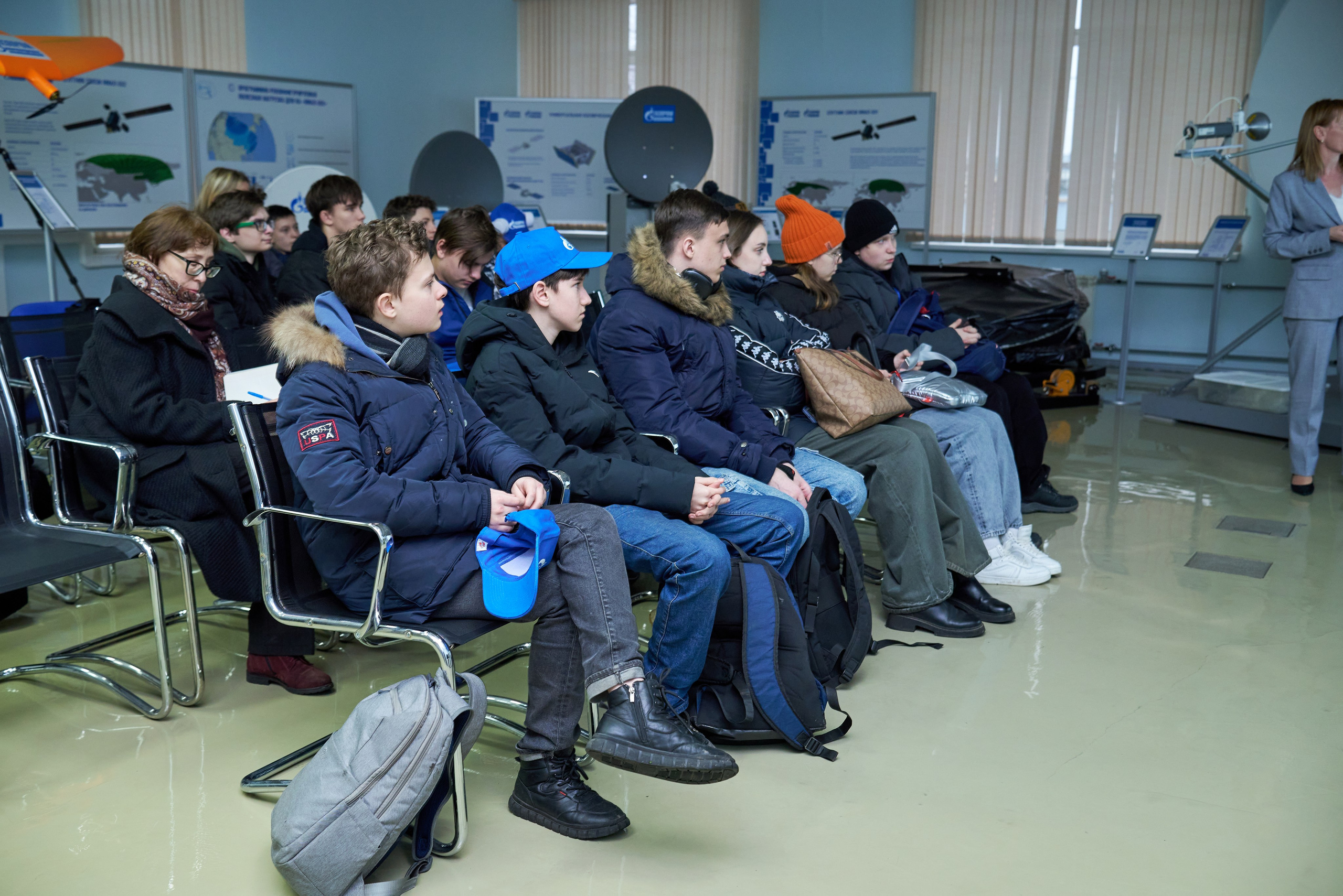 Экскурсия в «Газпром Космические системы». Фотограф Щёлково