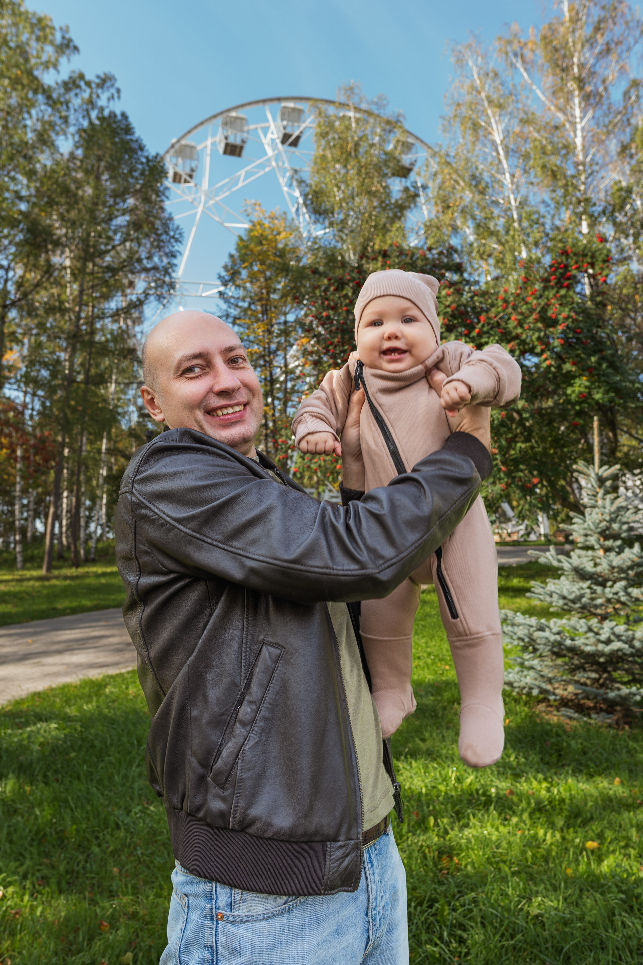 Ольга с семьёй. Портретный, репортажный и свадебный фотограф в Екатеринбурге Денис Южаков