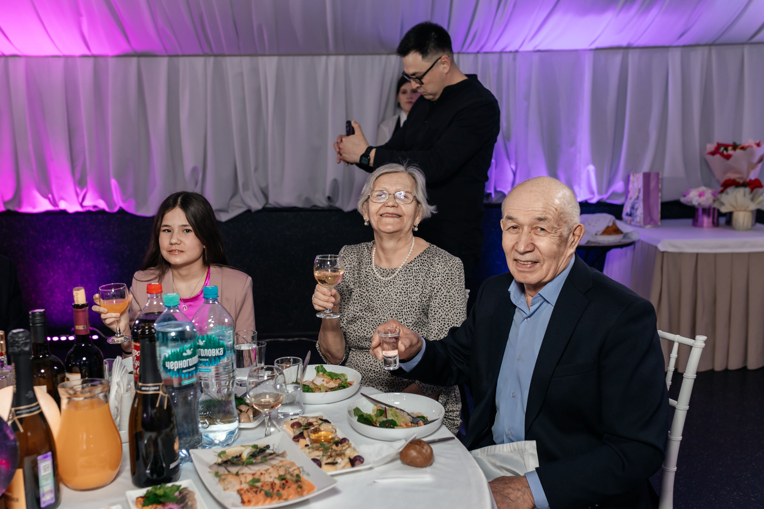 Свадьба Михаила и Эльвиры. Банкет. Марина Шаймухаметова. Фотограф в Уфе