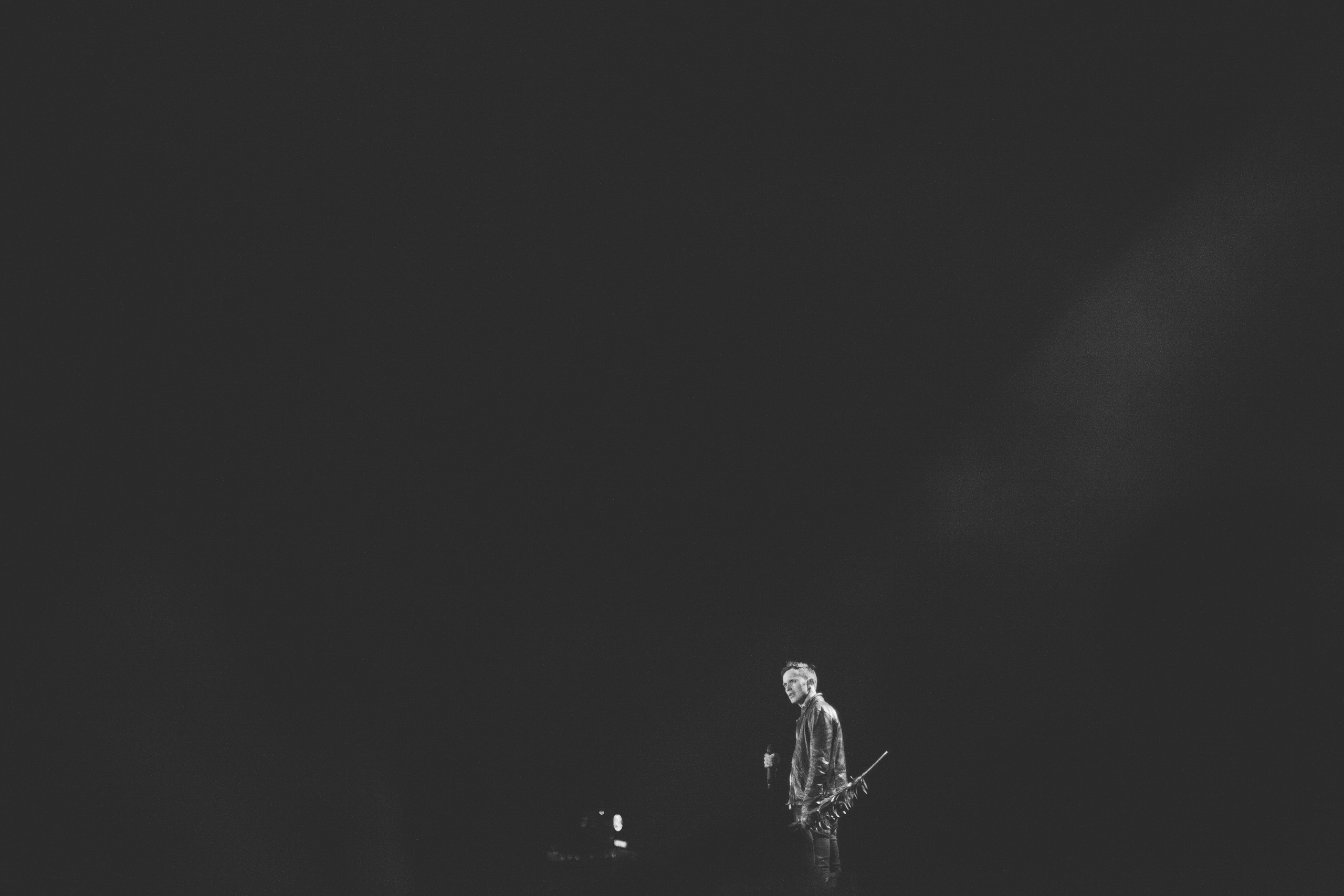 Renars Kaupers on stage