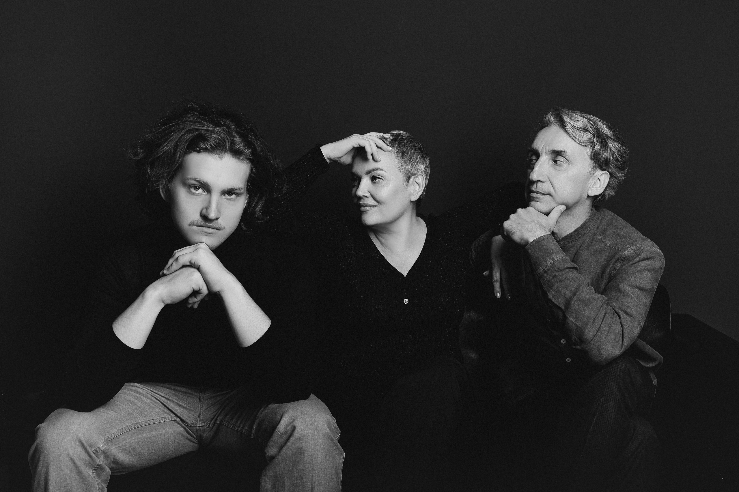 Наталья с семьей. Свадебный и студийный фотограф Ирина Котикова