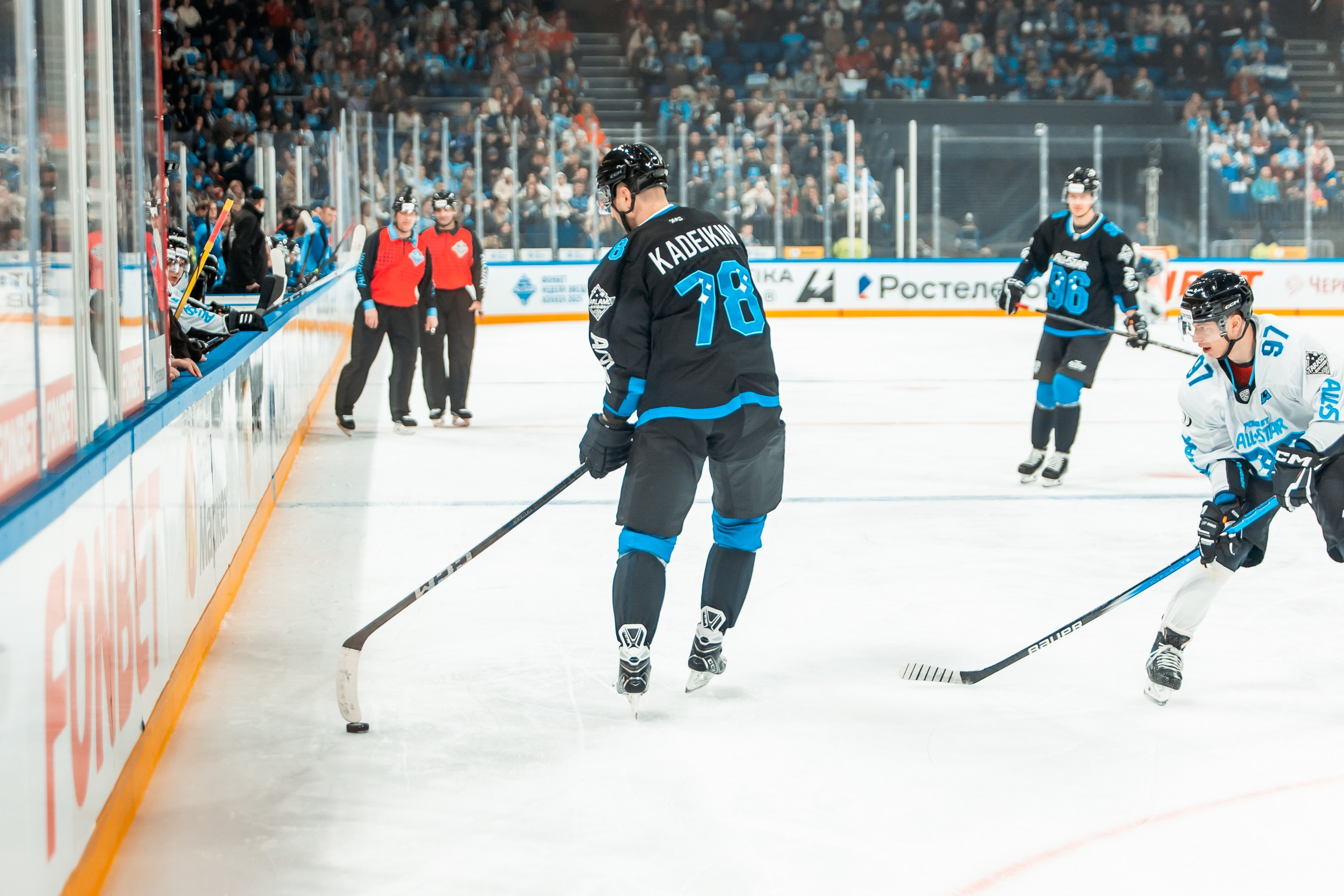 KHL All-Star 2025. Репортажный фотограф в Сочи Дмитрий Ветринский