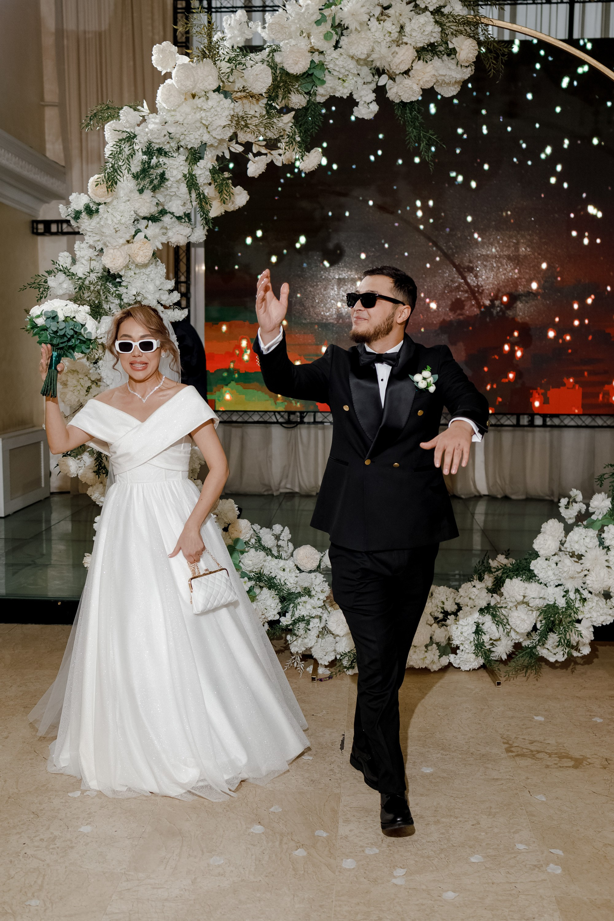 Korado & Zhanel' wedding day