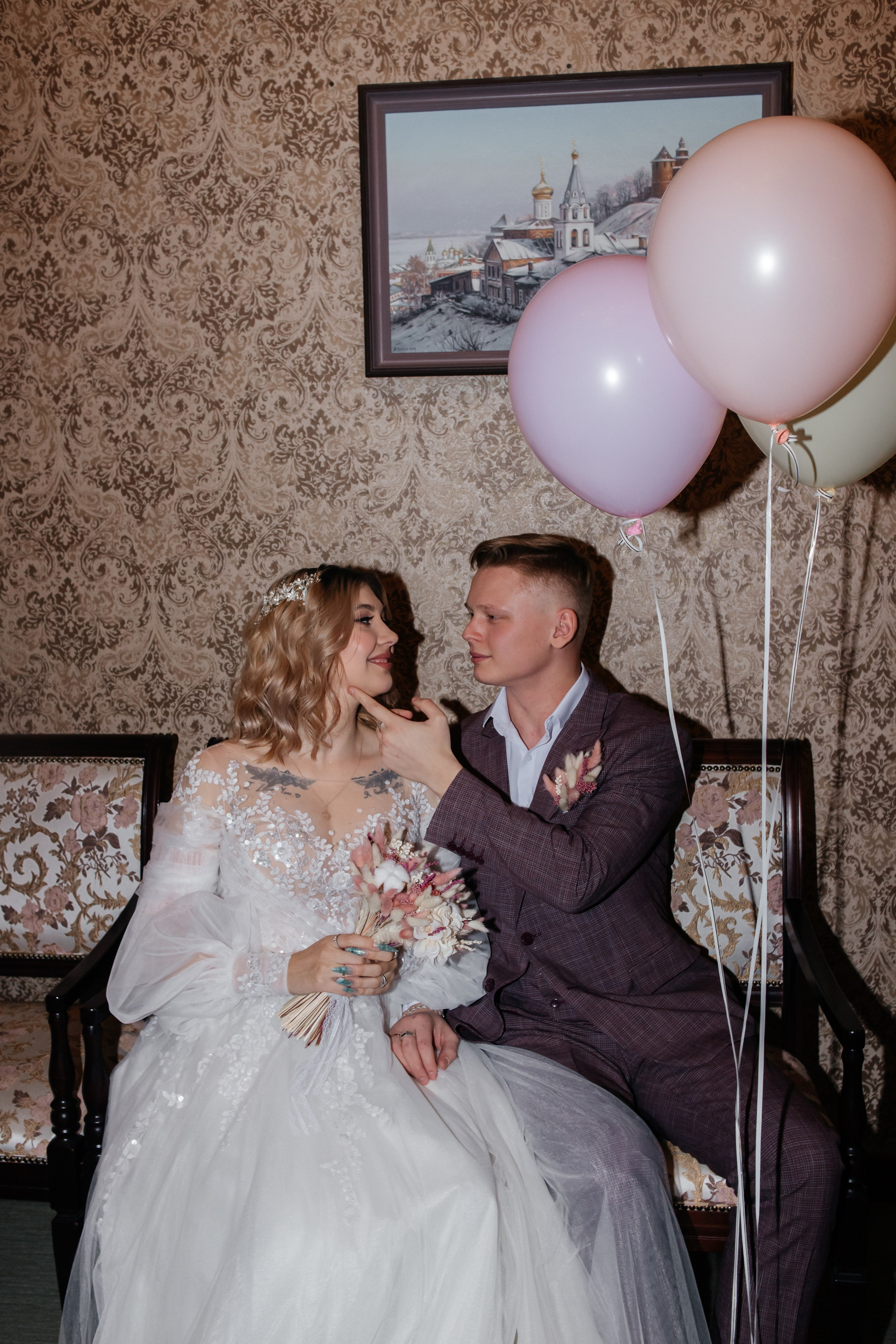 Свадебная фотосъемка в фотостудии Корица в зале Trimpl. Свадебный фотограф и фотограф Love-Store в Нижнем Новгороде Анастасия