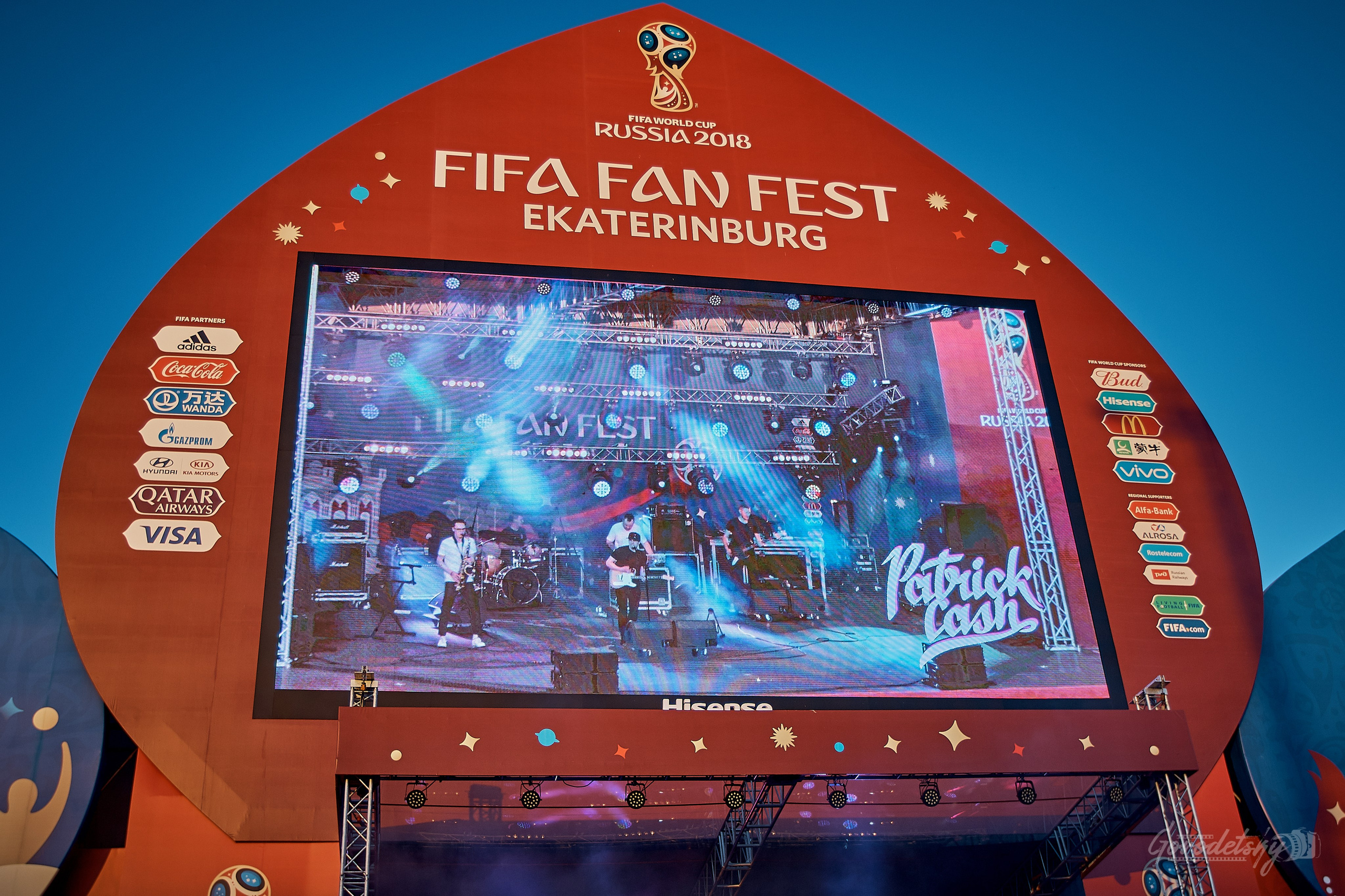 Fifa Fan Fest 30 июня-01 июля 2018. Профессиональный фотограф в Екатеринбурге Юра Сахар