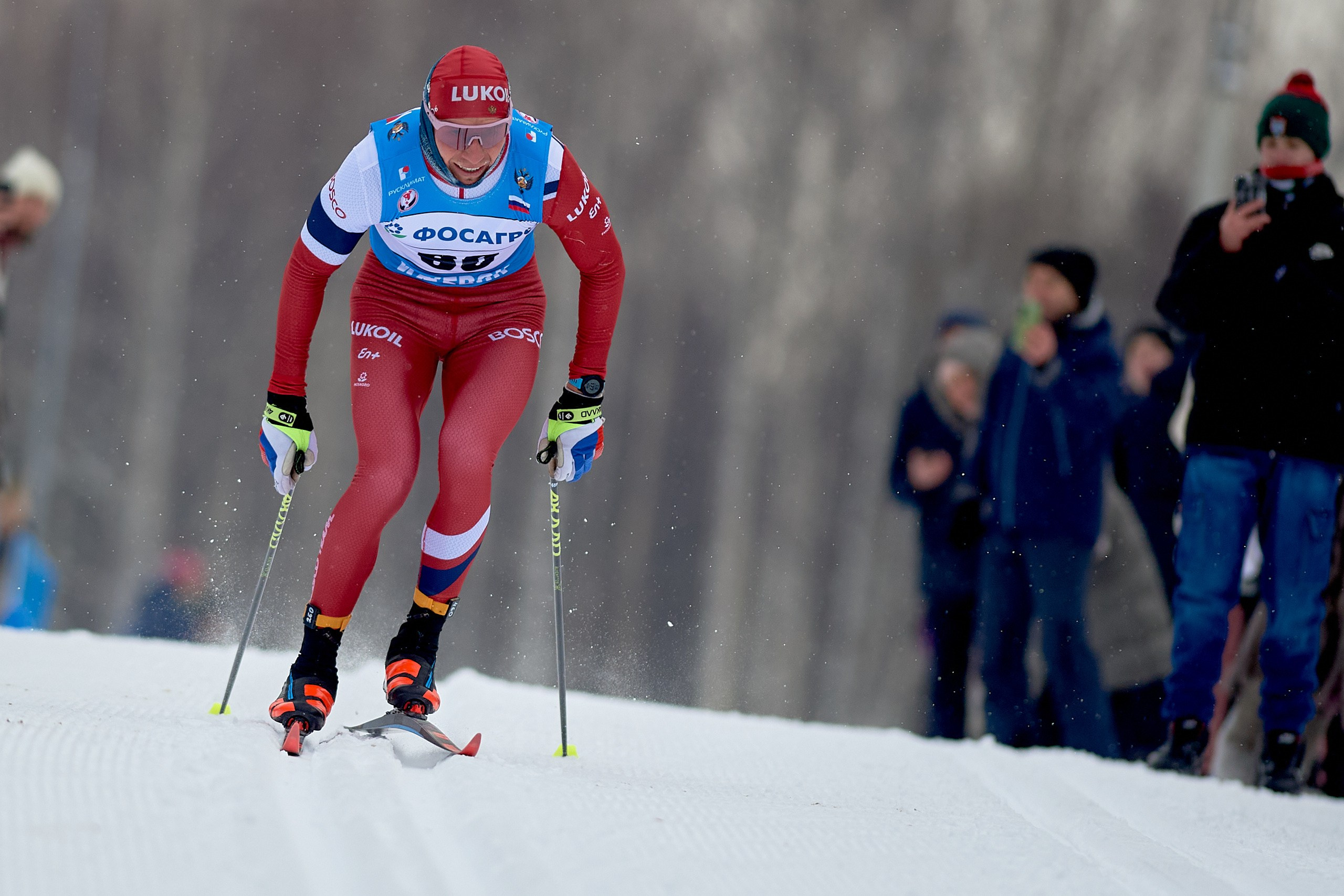 VI этап ФосАгро Кубка России по лыжным гонкам. Ижевск 25.01.2025 и 26.01.2025. Спортивный репортажный фотограф в Ижевске Сергей Мерзляков