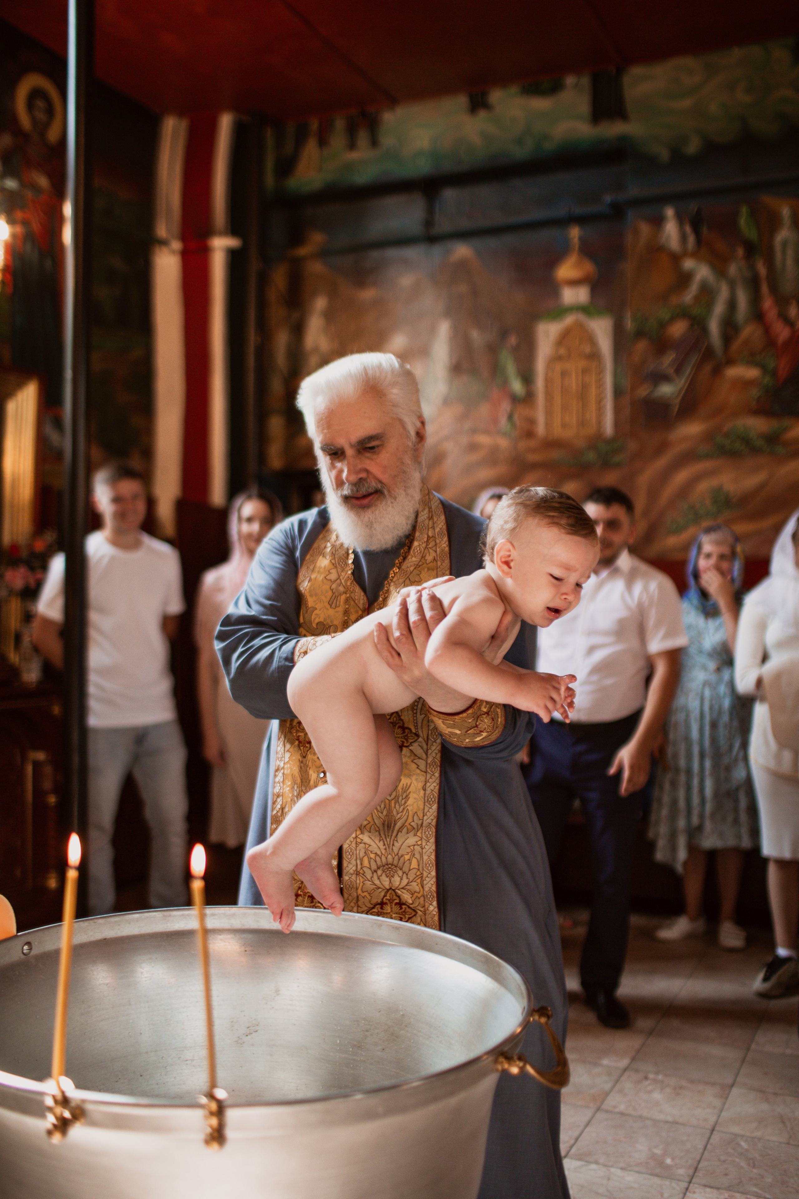 Крещение Мирона Боголюбский Храм г. Пушкино. Свадебный и Семейный фотограф в Москве Александра Вайпер