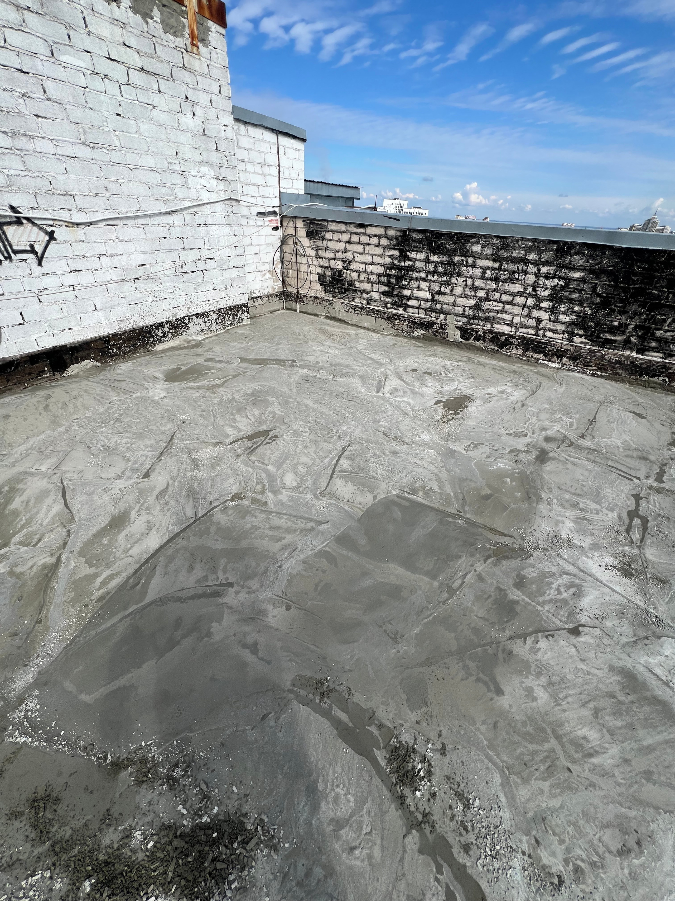 ТСЖ Строителей 33 Монтаж наплавляемой кровли