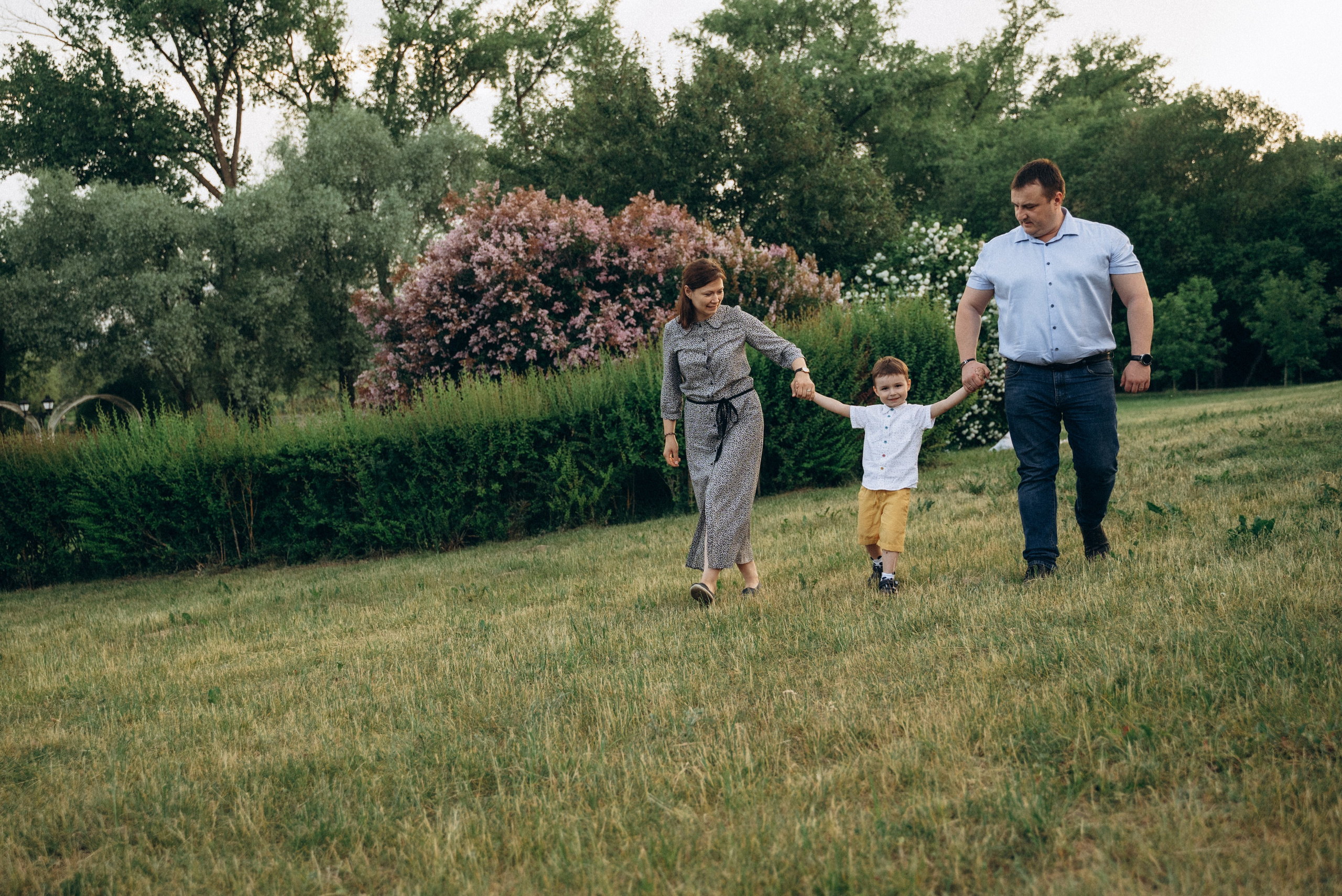 Семейная прогулка в Лошицком парке. Семейный фотограф в Минске Дарья Дреко