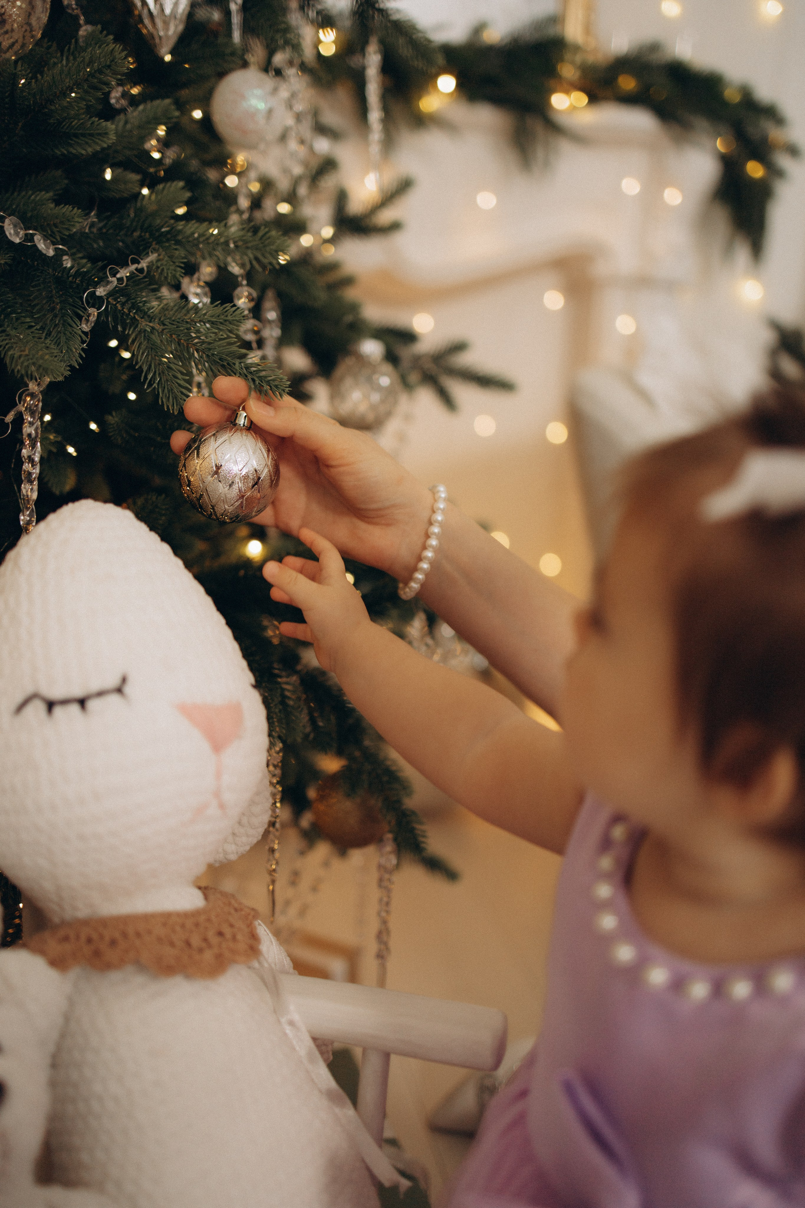 Новый год маленькой Анечки. Семейный фотограф в Москве Анастасия Шалда