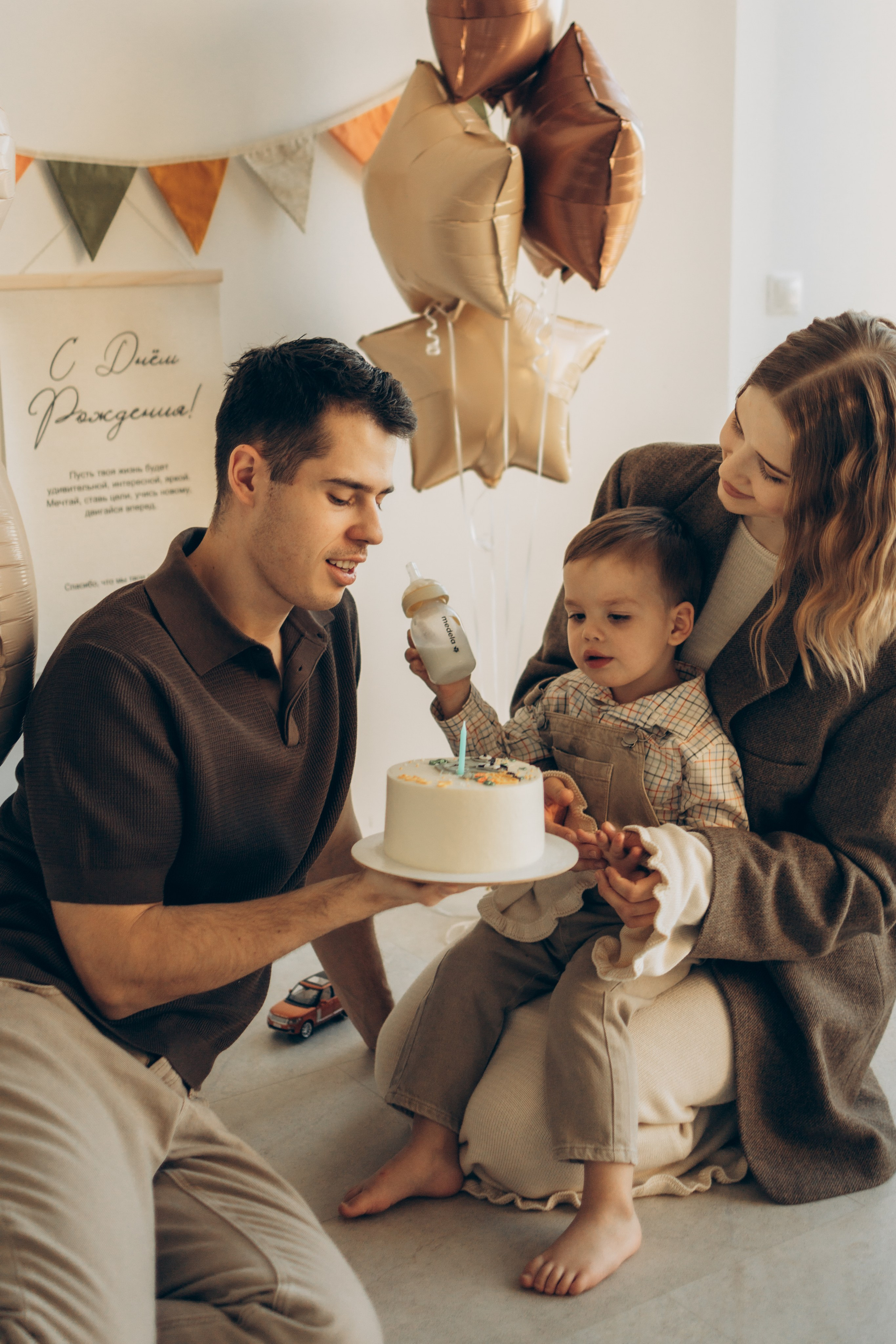 Второй годик Матвея. Семейный фотограф в Москве Анастасия Шалда