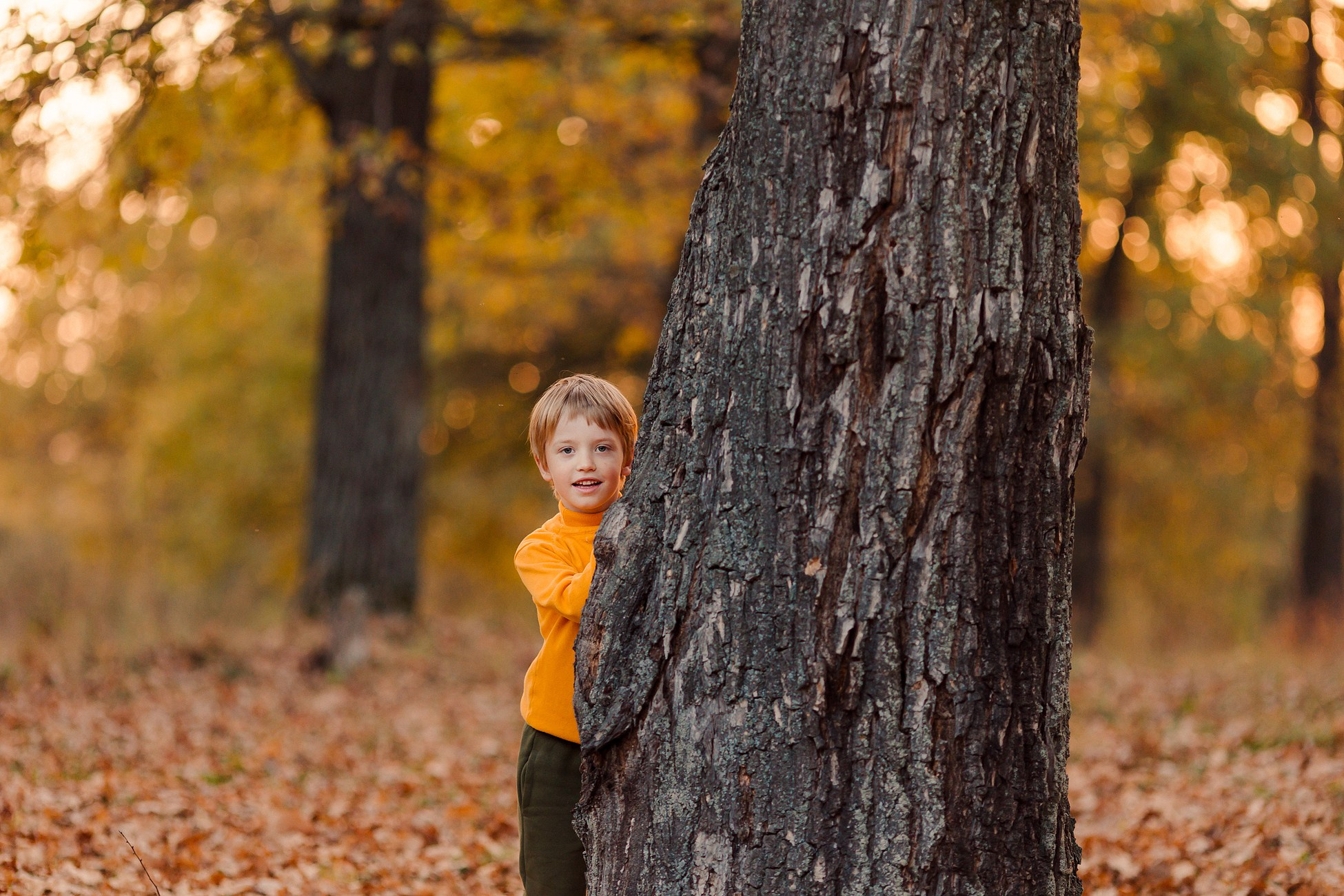 Осень в лесу. Семейный фотограф в Пензе Мария Левина