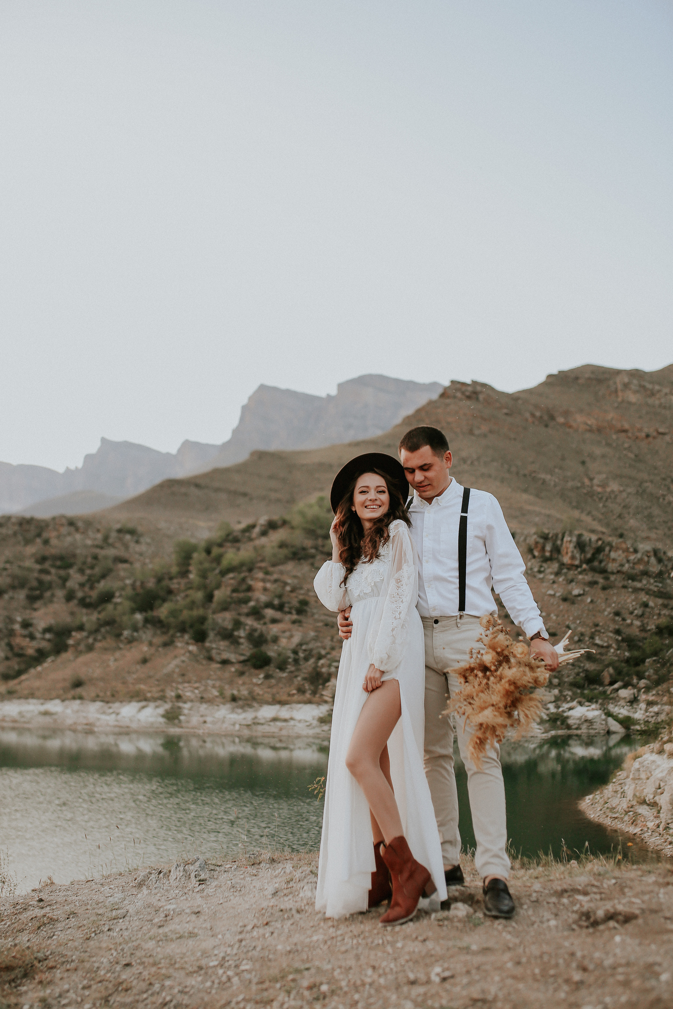 Озеро Гижгит Лера и Леша. Семейный фотограф в Новороссийске и Анапе Александра Яковлева