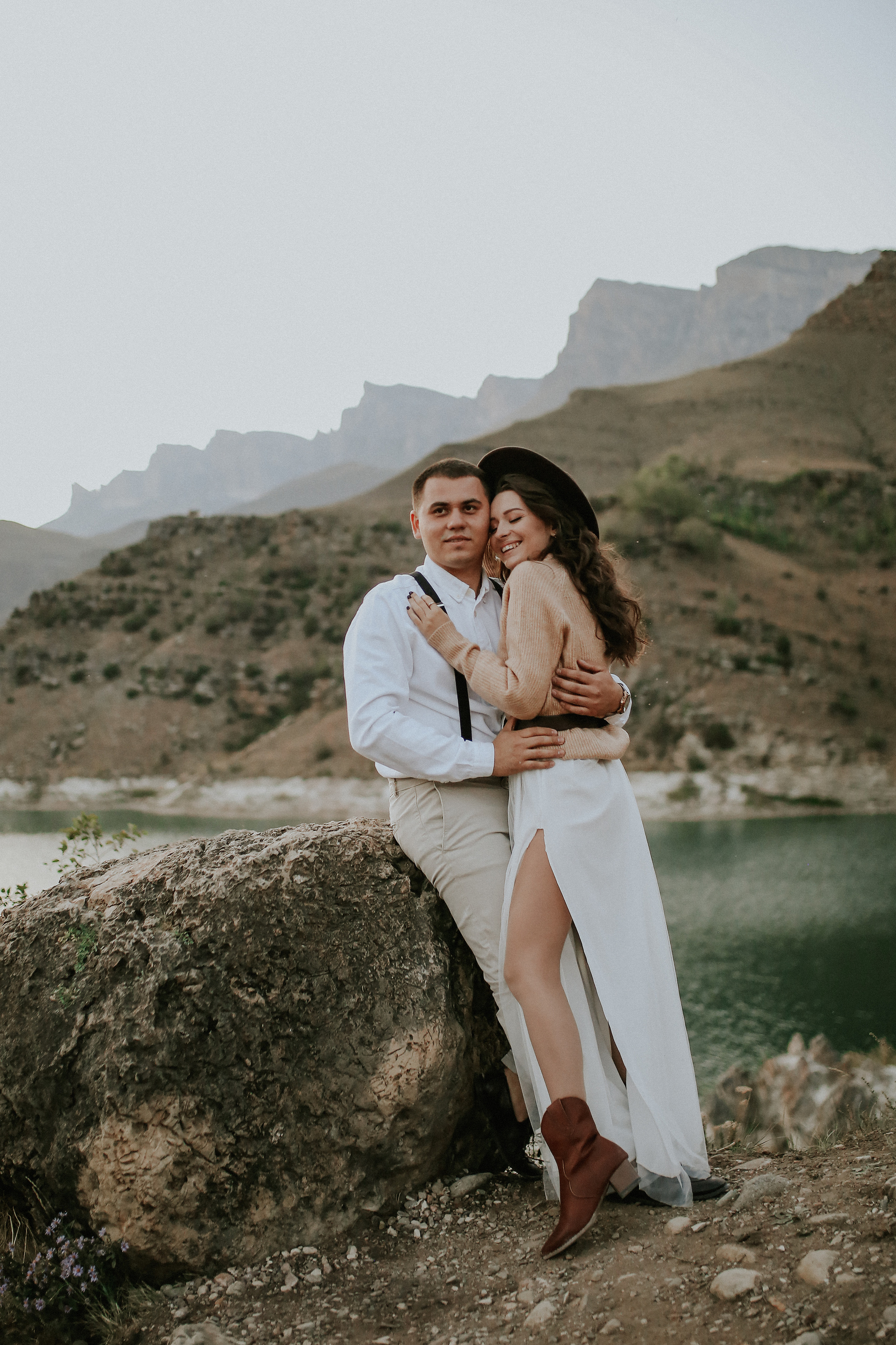 Озеро Гижгит Лера и Леша. Семейный фотограф в Новороссийске и Анапе Александра Яковлева