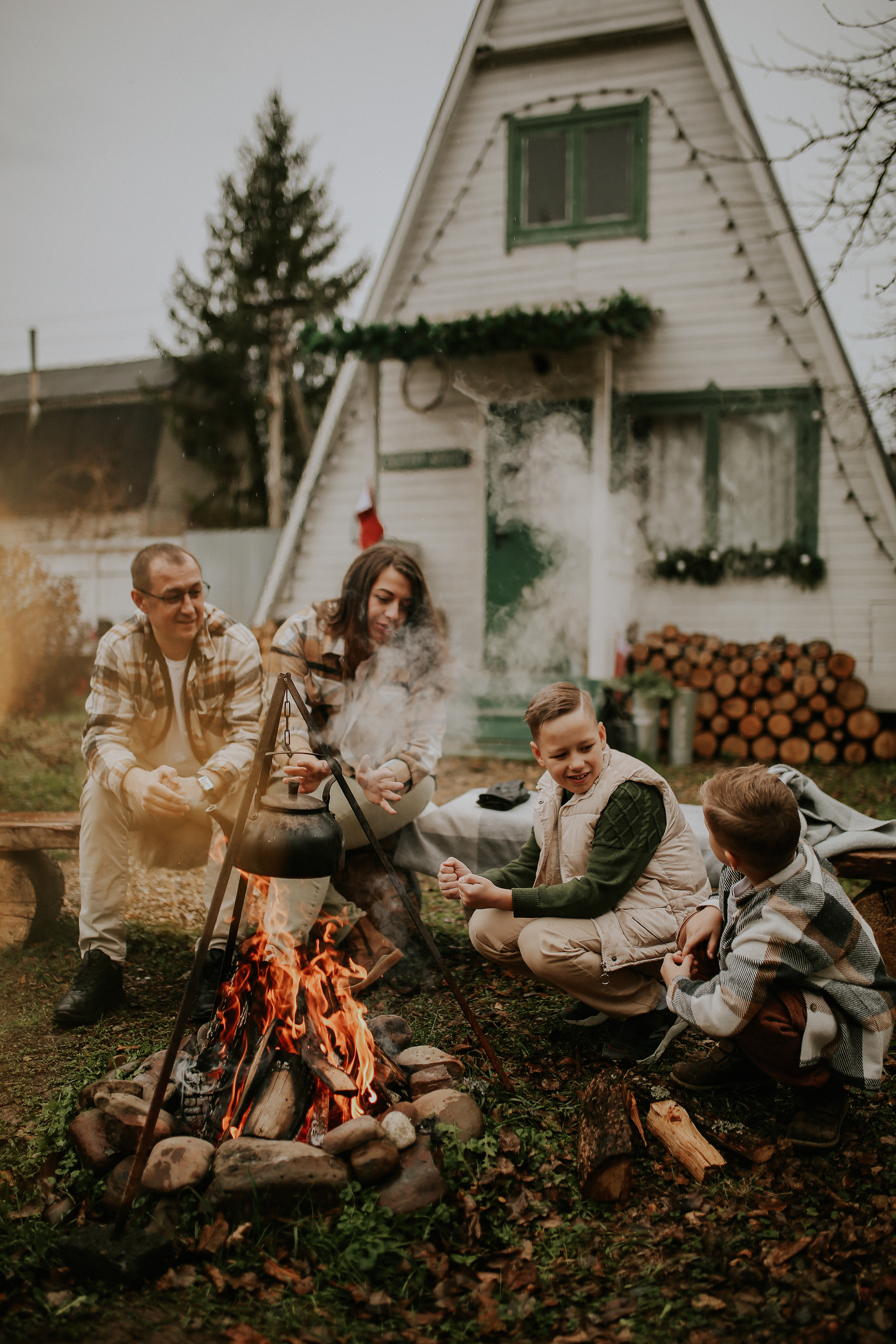 Лена, Витя и мальчишки. Семейный фотограф в Новороссийске и Анапе Александра Яковлева