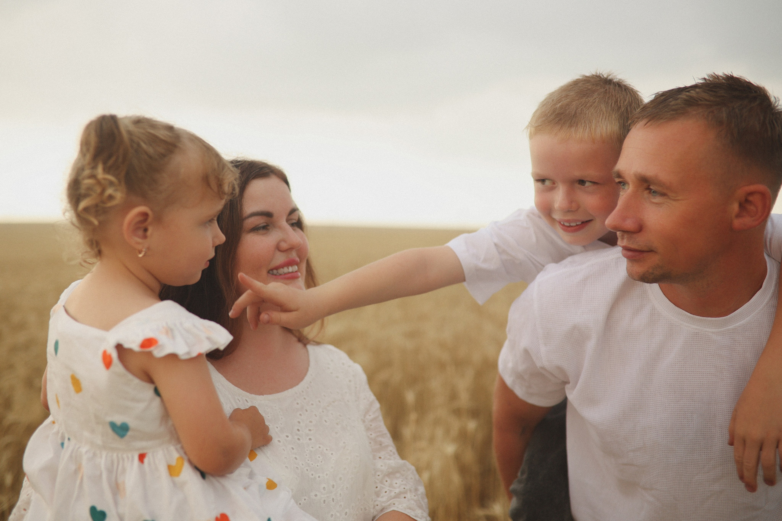 Семья Тани, Валеры, Саши и Маруси. Фотограф Самара Лена Мандарин