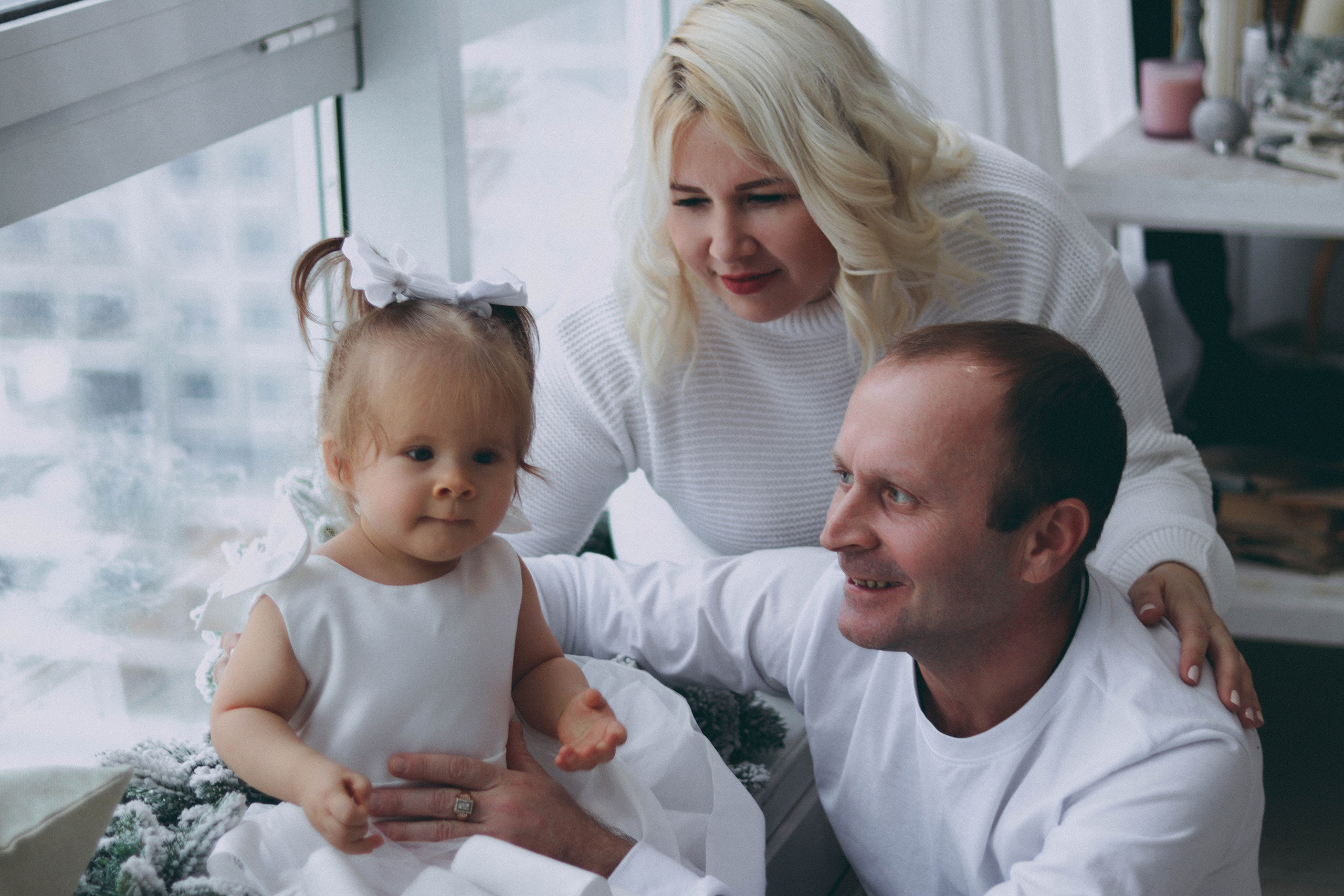 Семья Анастасии, Сергея и Есении. Фотограф Самара Лена Мандарин