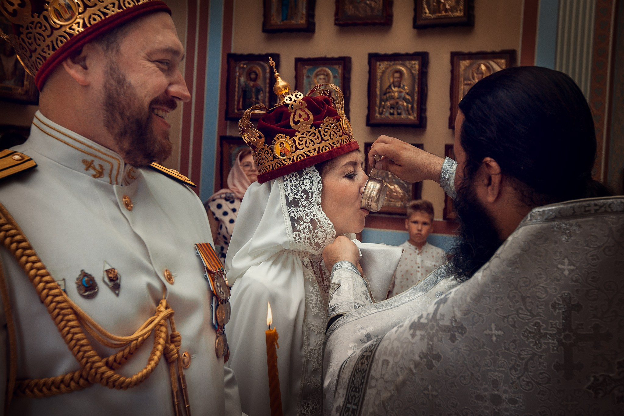 Венчание Анастасии и Романа. Детский семейный фотограф в Севастополе Крыму