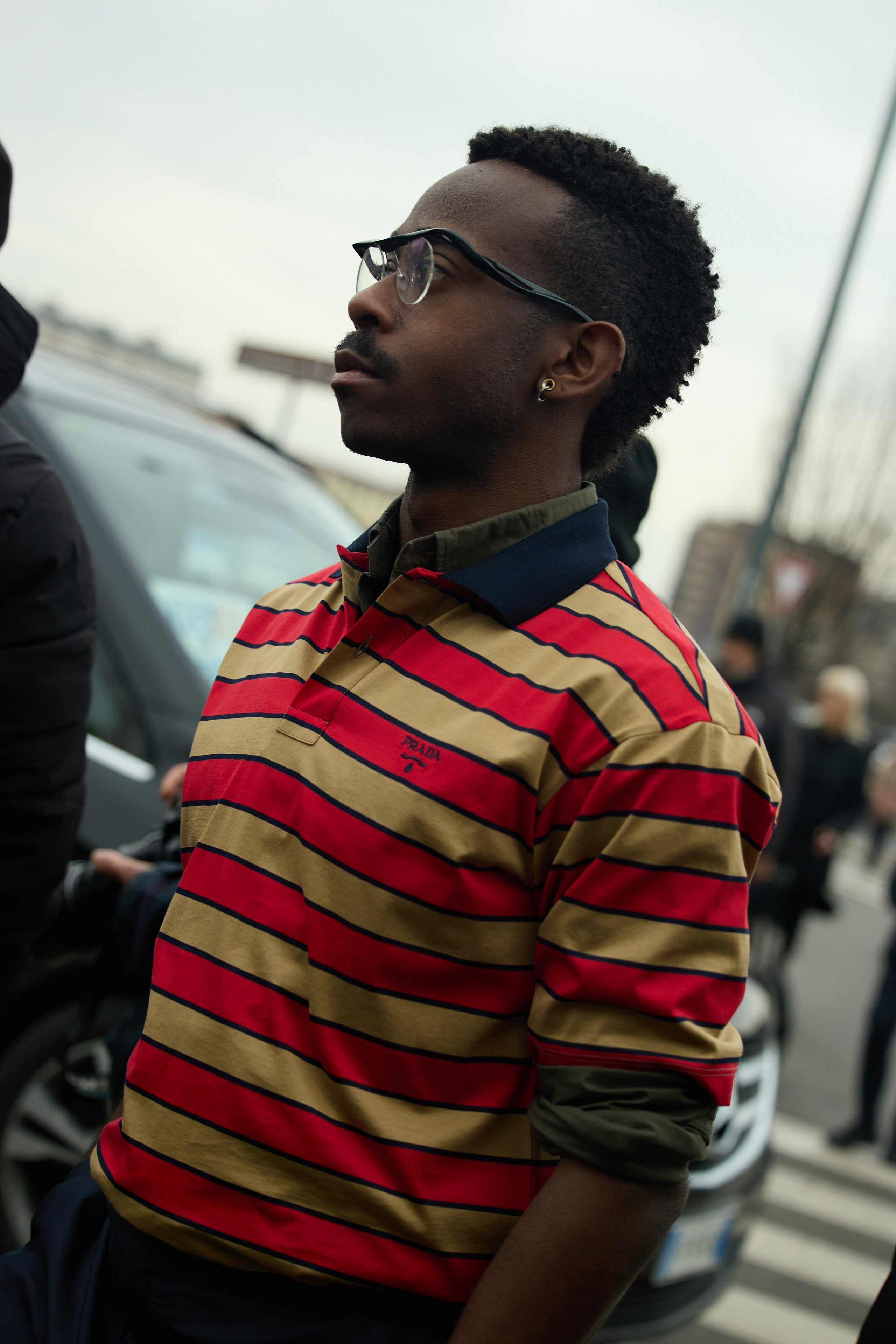 Milan Fashion WeekMens Fall/Winter 25/26 Prada. Photographer in Milan Ivan Goncharov